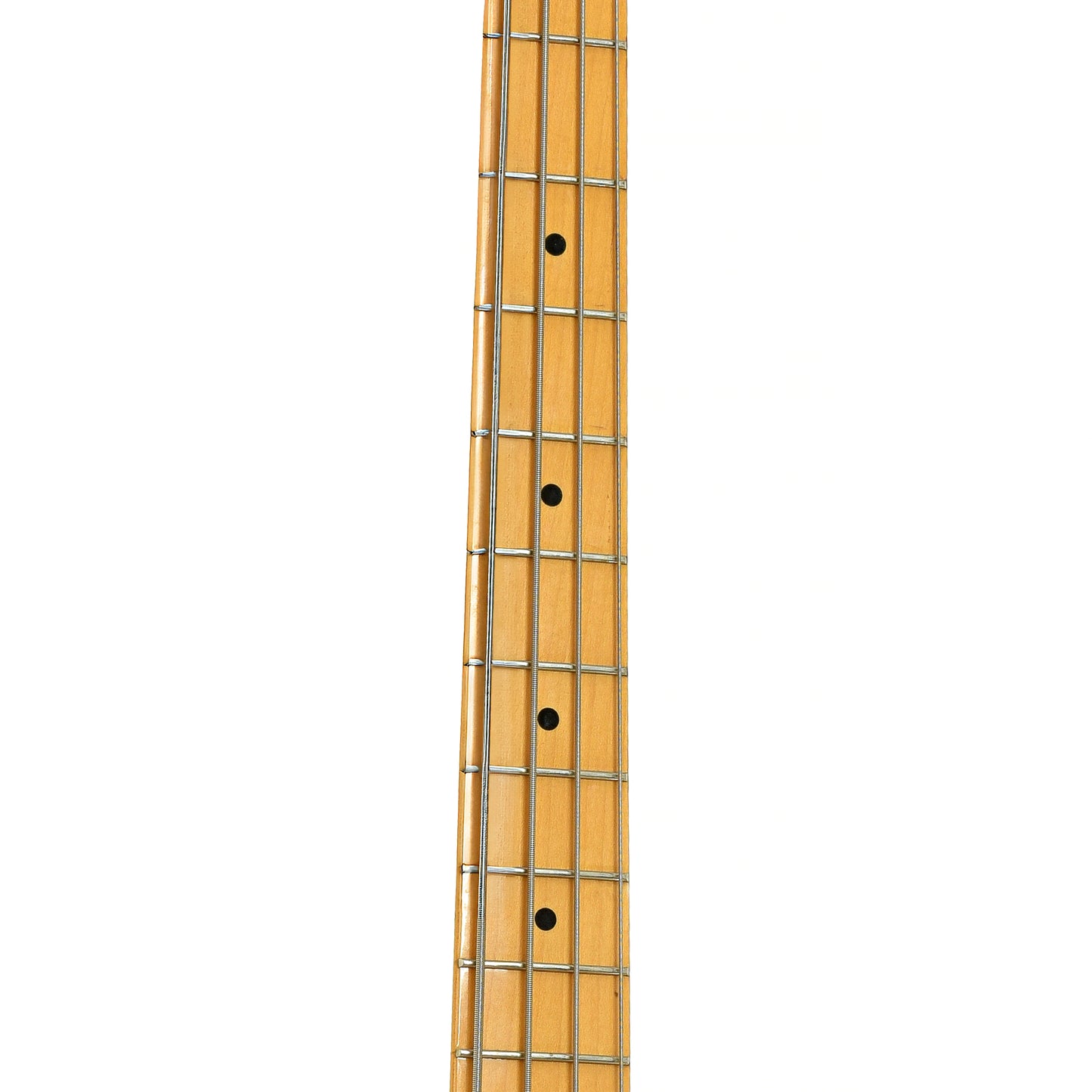 Fretboard of Fender Starcaster Hollowbody Electric Bass 