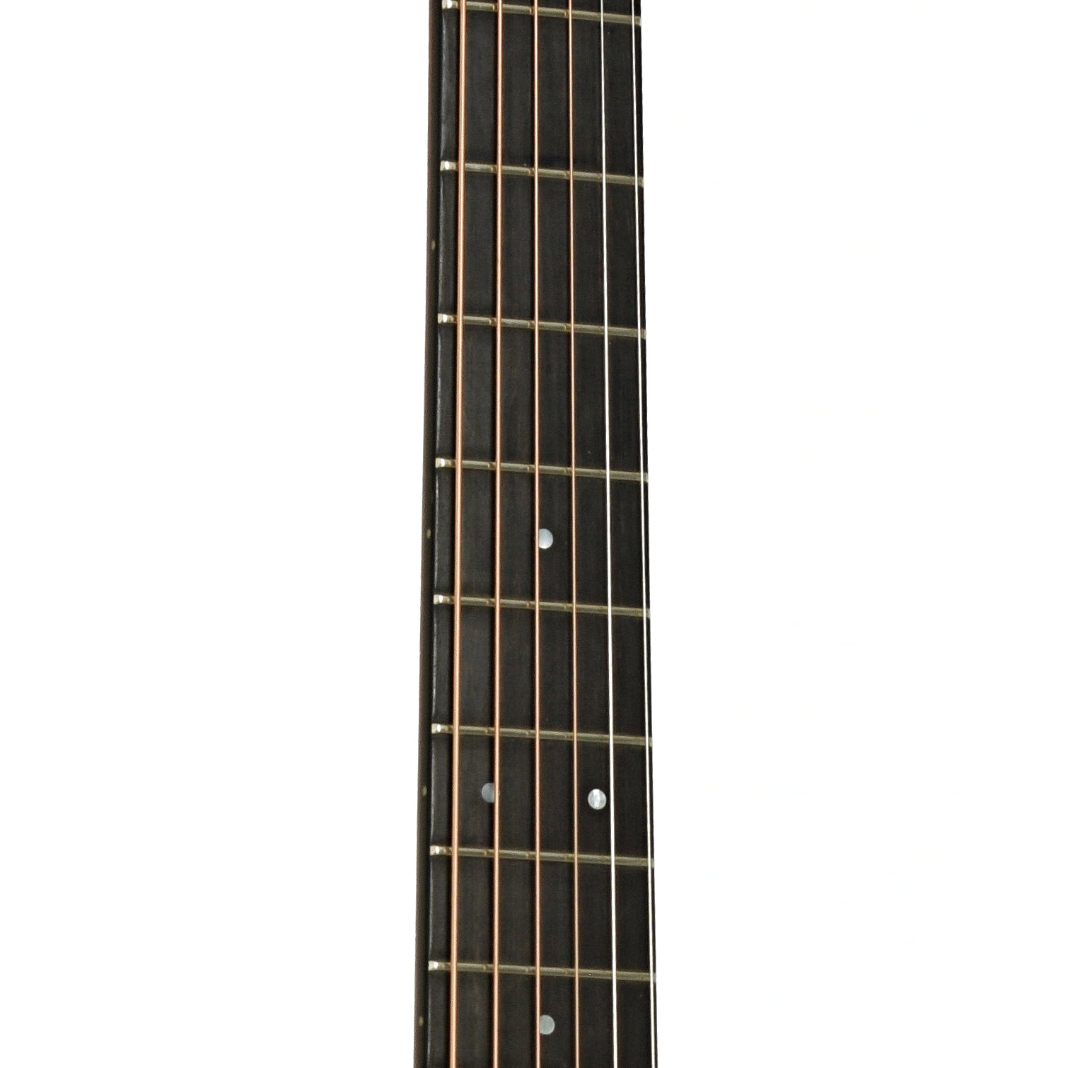 Fretboard of Gallagher Bluegrass Bell GA Acoustic Guitar