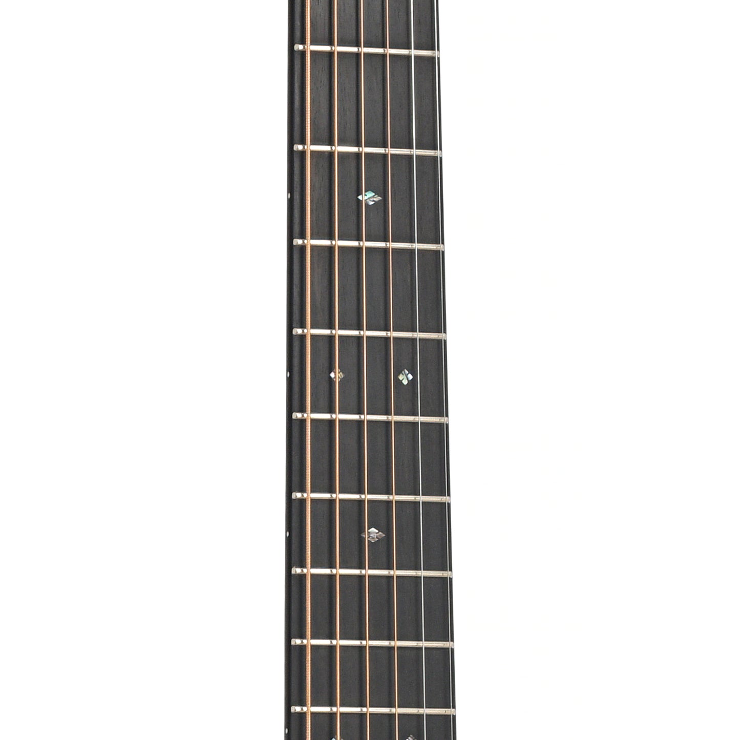 Fretboard of Martin Custom 28-Style 000 Guitar & Case, Wild Grain Rosewood & Adirondack Spruce