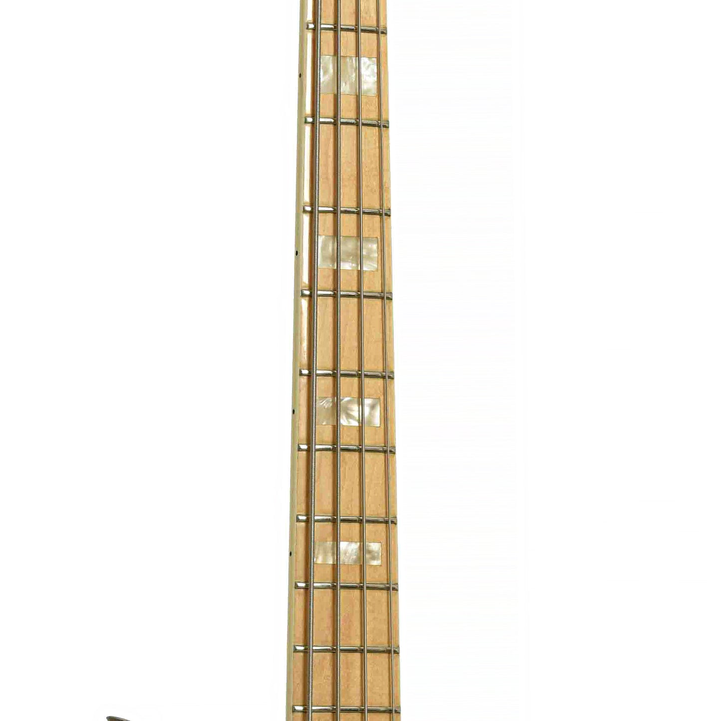 Fretboard of Fender Jazz Electric Bass