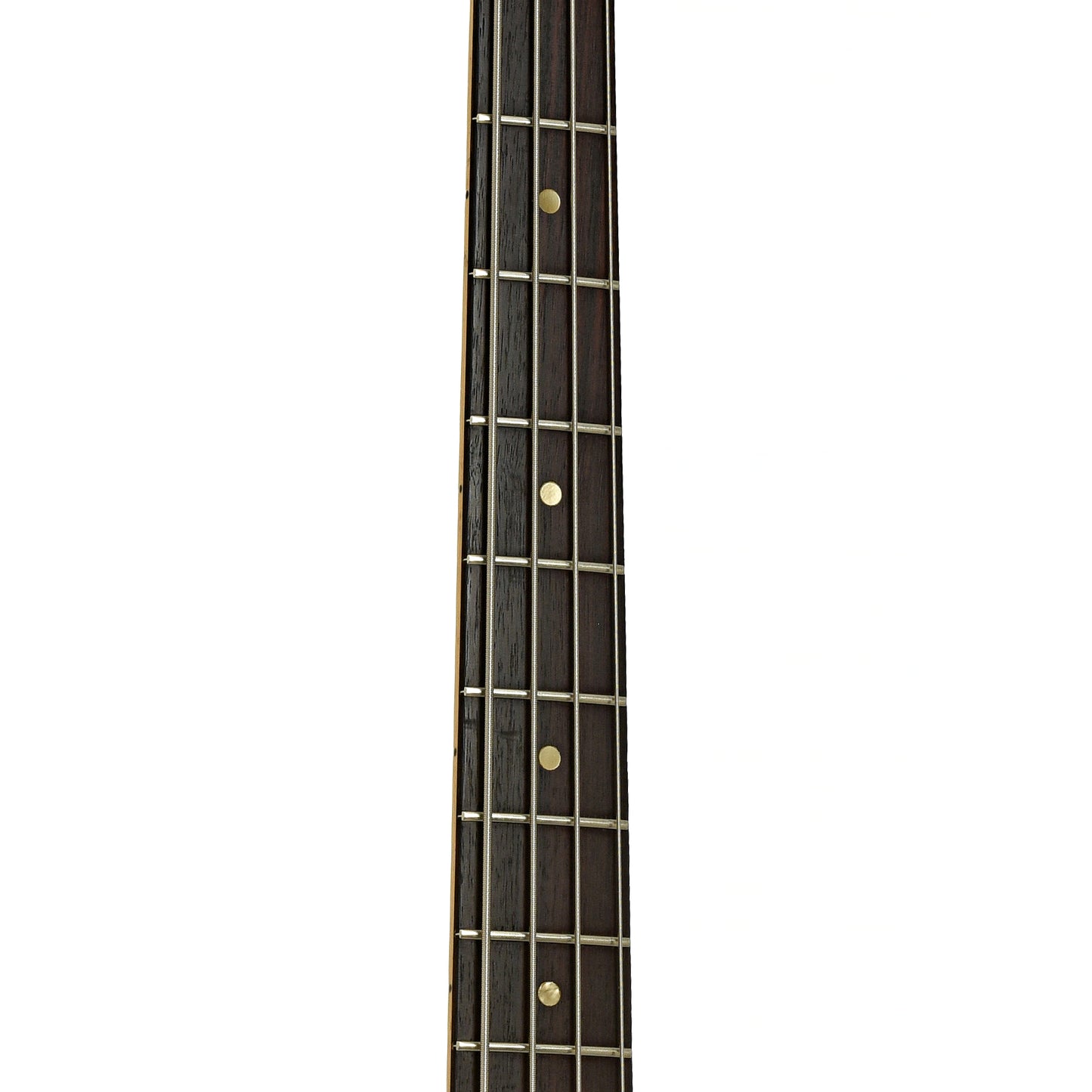 Fretboard of Fender Precision Electric Bass 