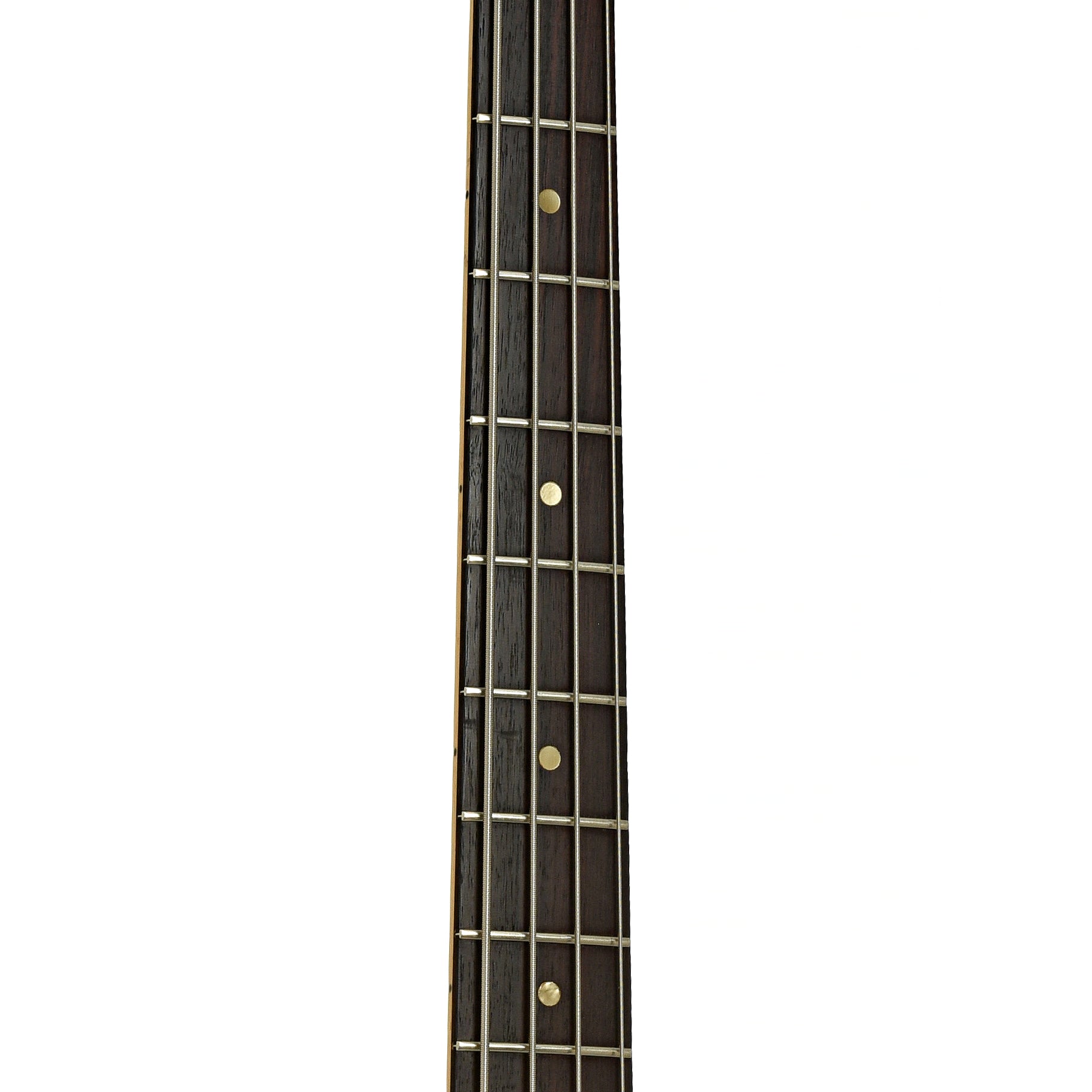 Fretboard of Fender Precision Electric Bass 