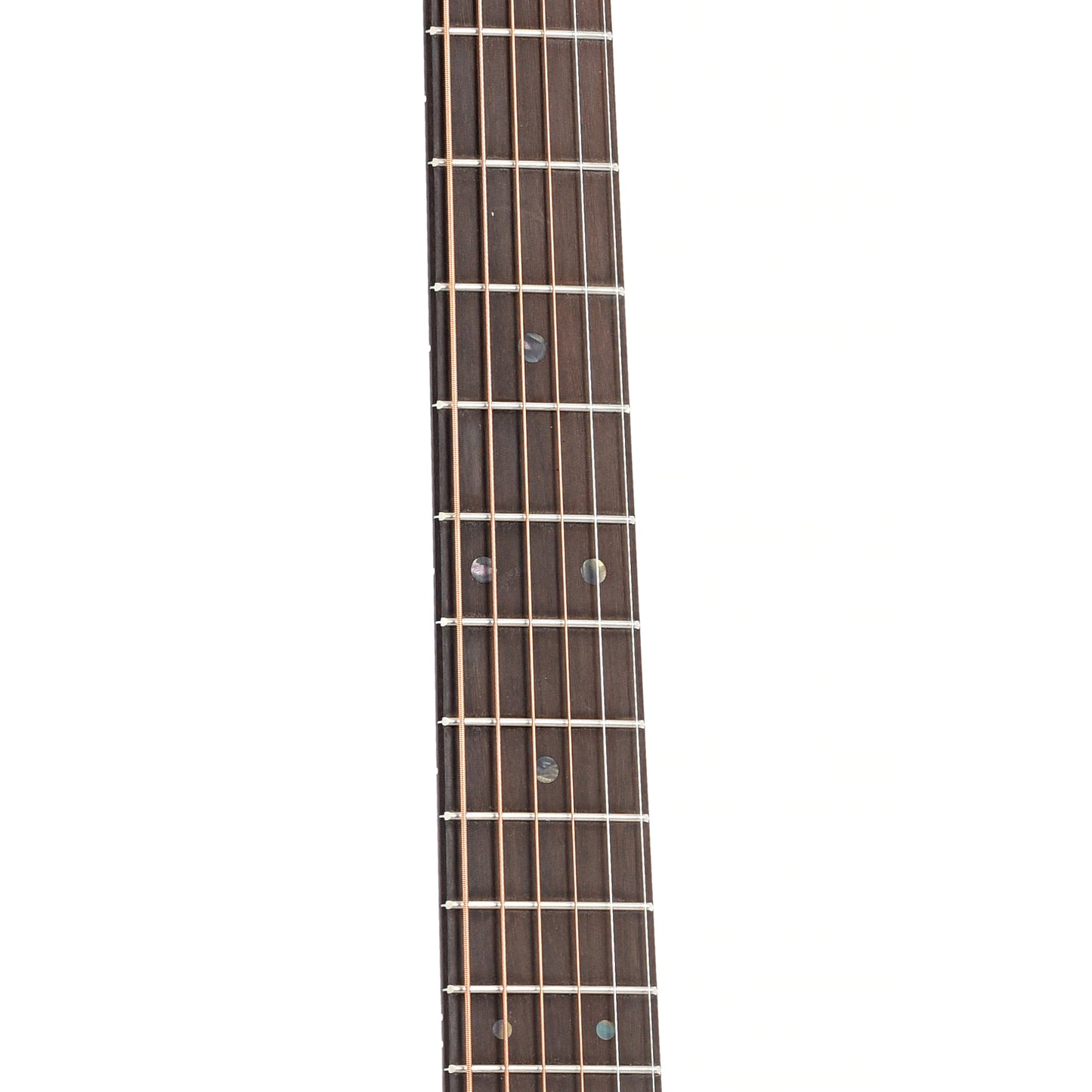 Fretboard of Martin 0-X2E Cocobolo Acoustic Guitar