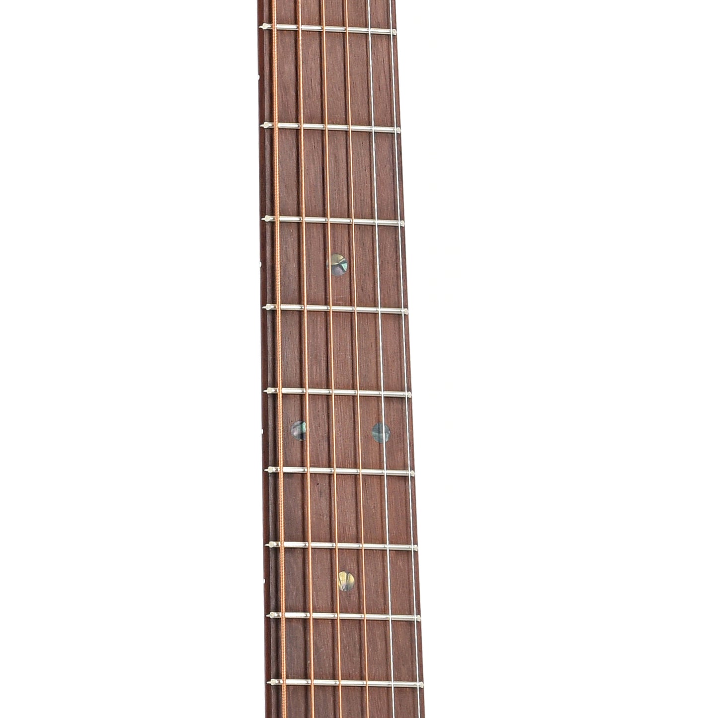 Fretboard of Martin 000-X2E Brazilian Rosewood Acoustic Guitar 