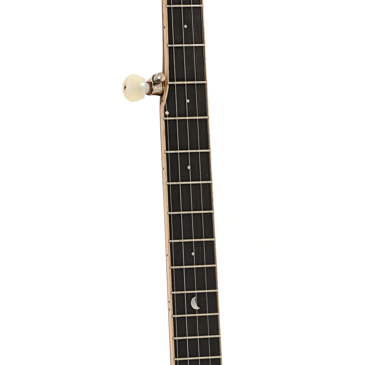 Fretboard of Gold Tone HM-100 High Moon 12in Openback Banjo & Case, Shopworn