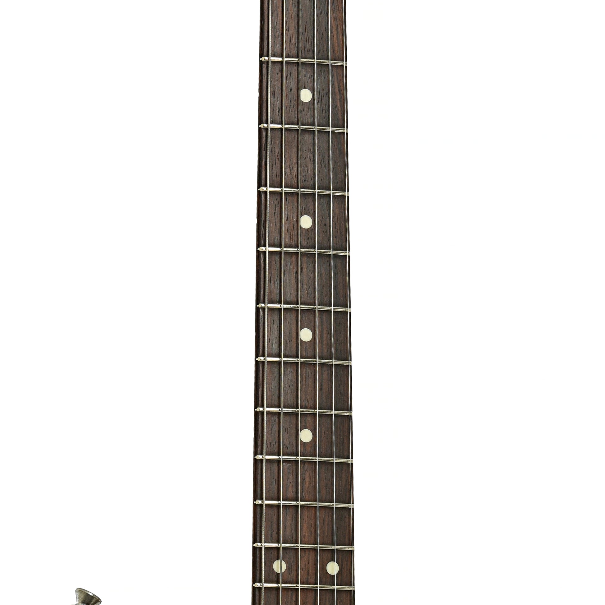 Fretboard of Berly Psychocaster Electric Guitar