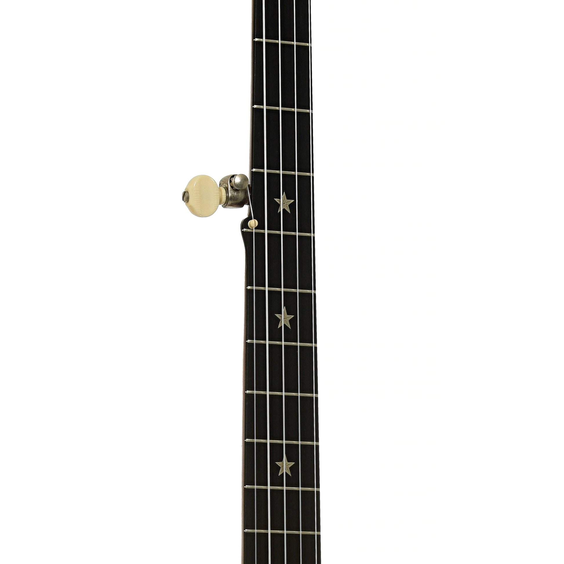 Fretboard of Victor Kraske Baxter's Model Open Back Banjo