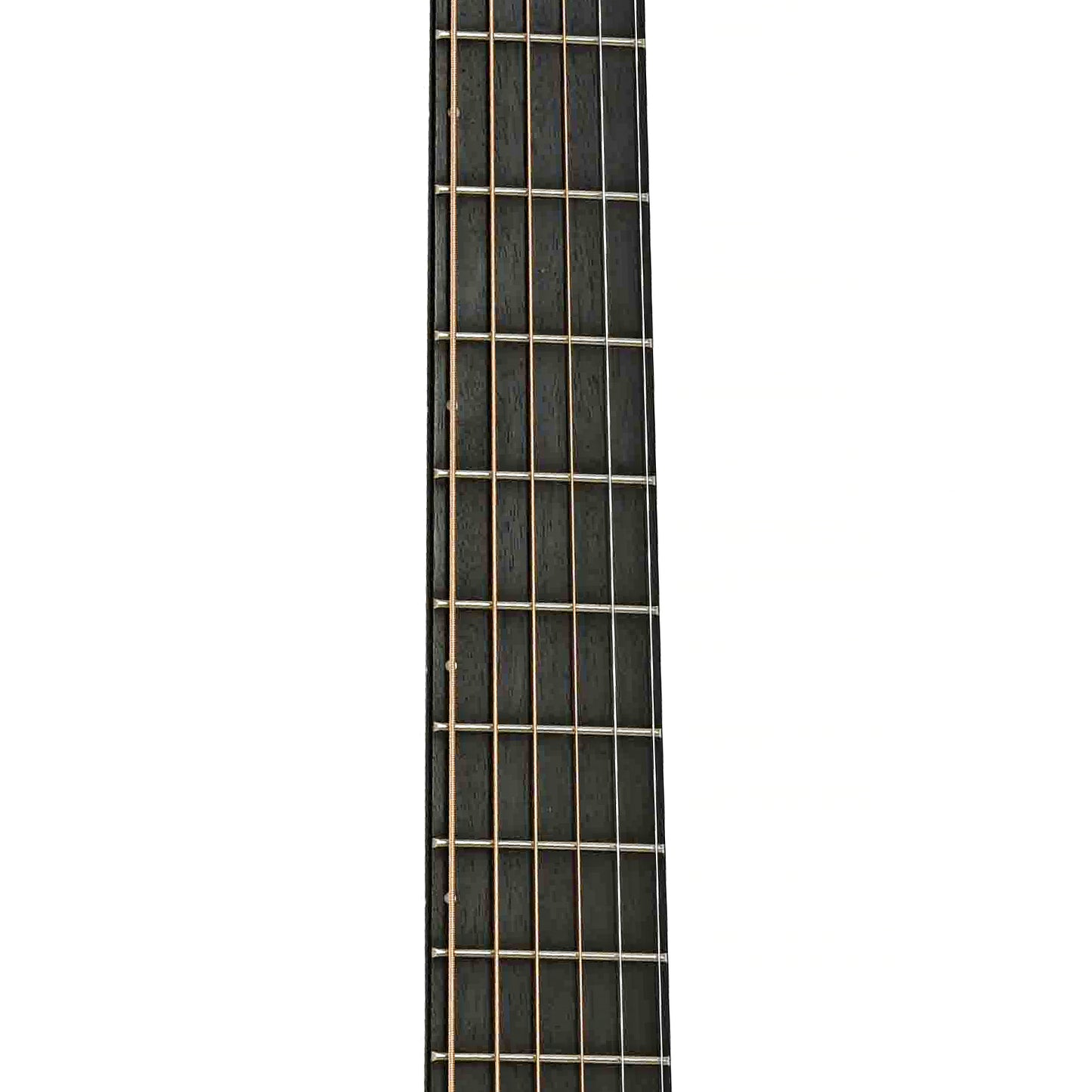 Fretboard of Breedlove Oregon Concert Bourbon E Acoustic Guitar