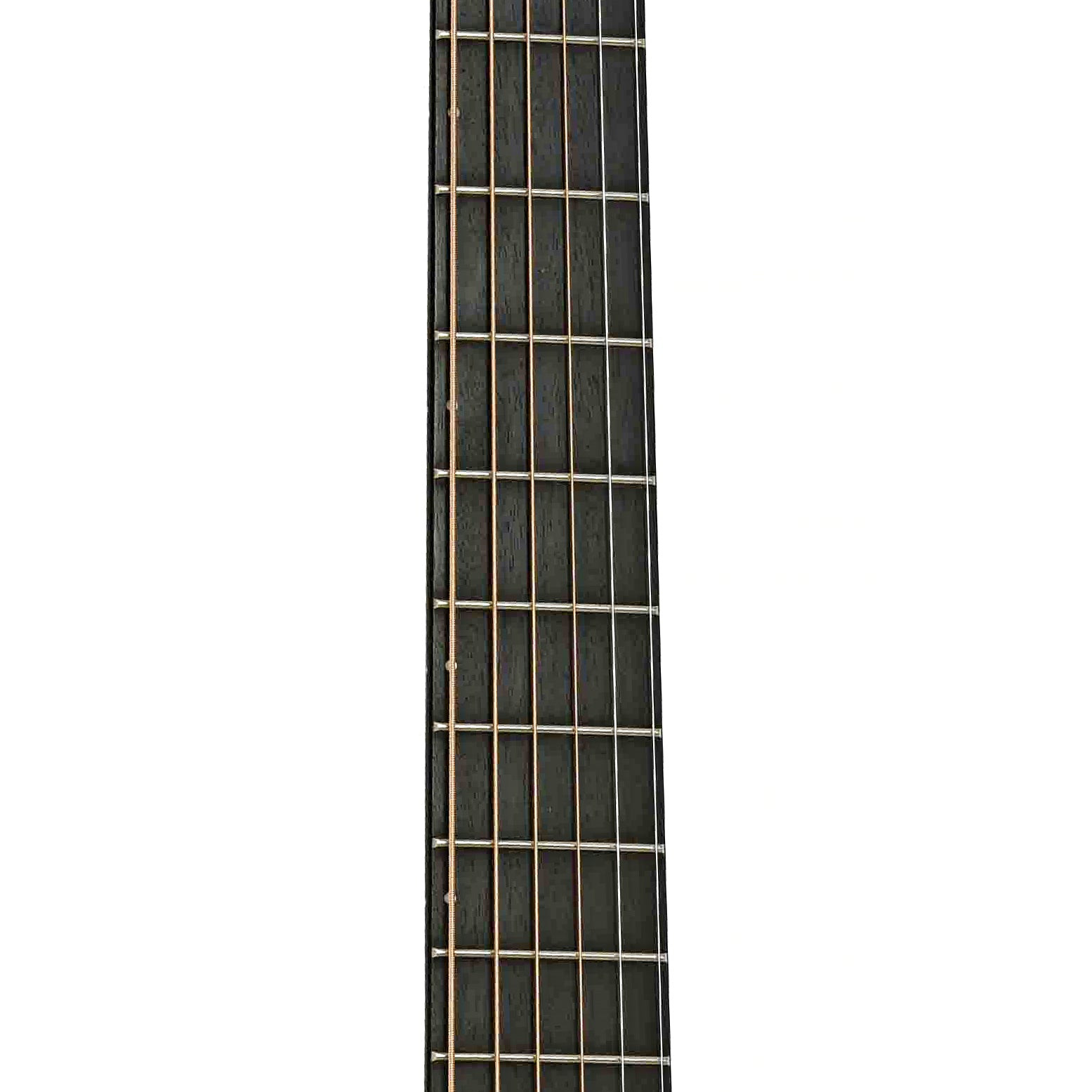Fretboard of Breedlove Oregon Concert Bourbon E Acoustic Guitar