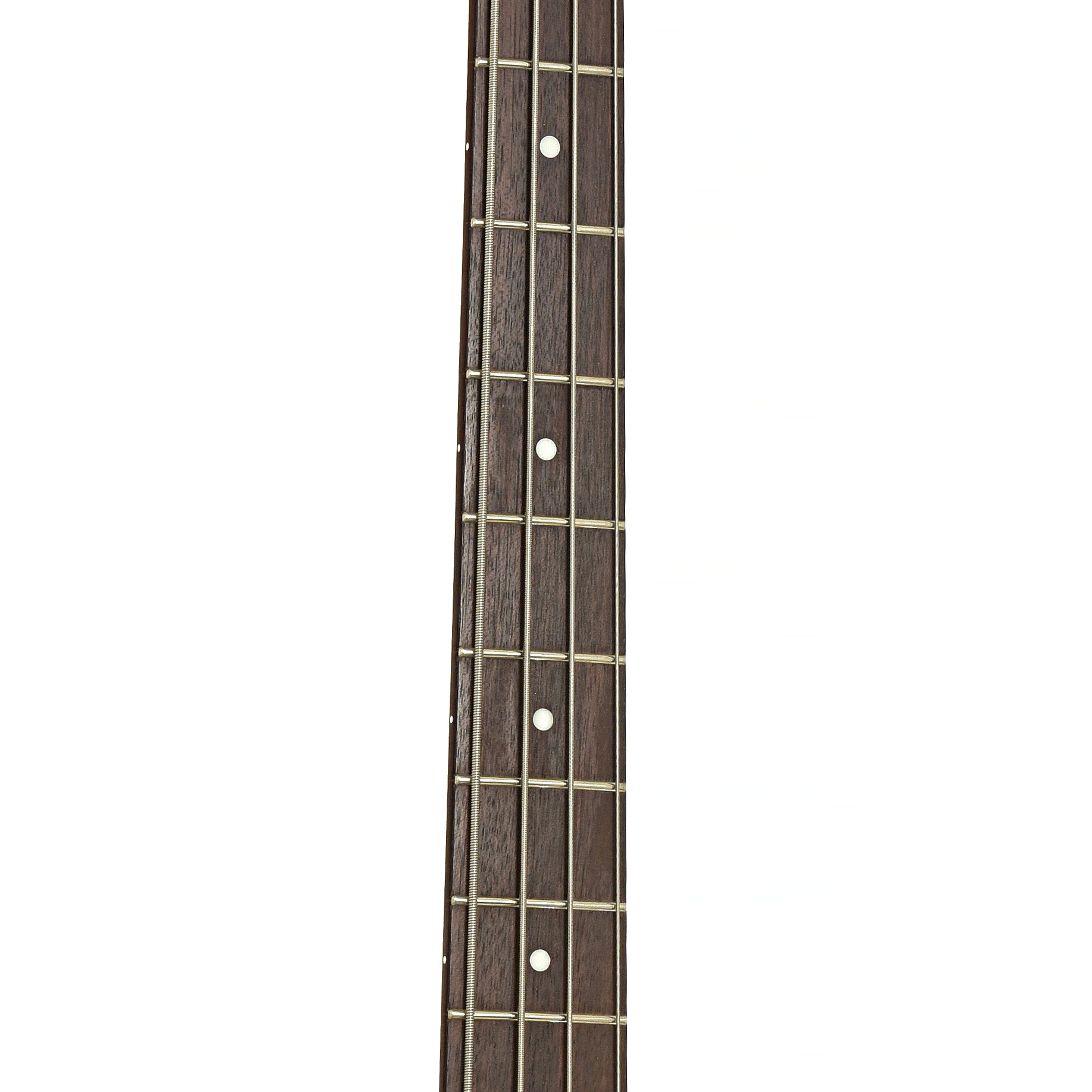Fretboard of Ibanez Gio GSR100EX Electric Bass Guitar, Mahogany Oil