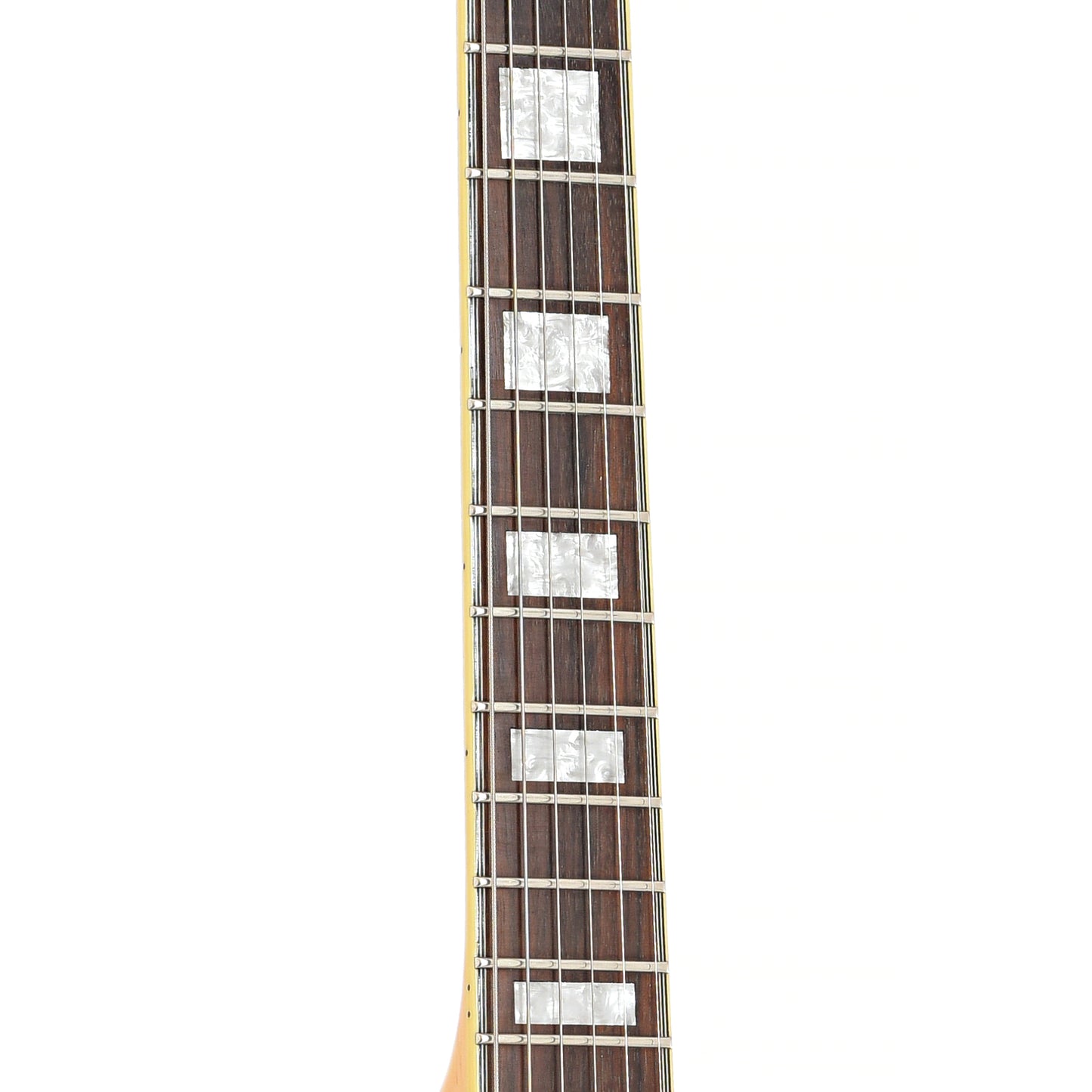 Fretboard of Epiphone Joe Pass Emperor II-NA Hollowbody Electric Guitar
