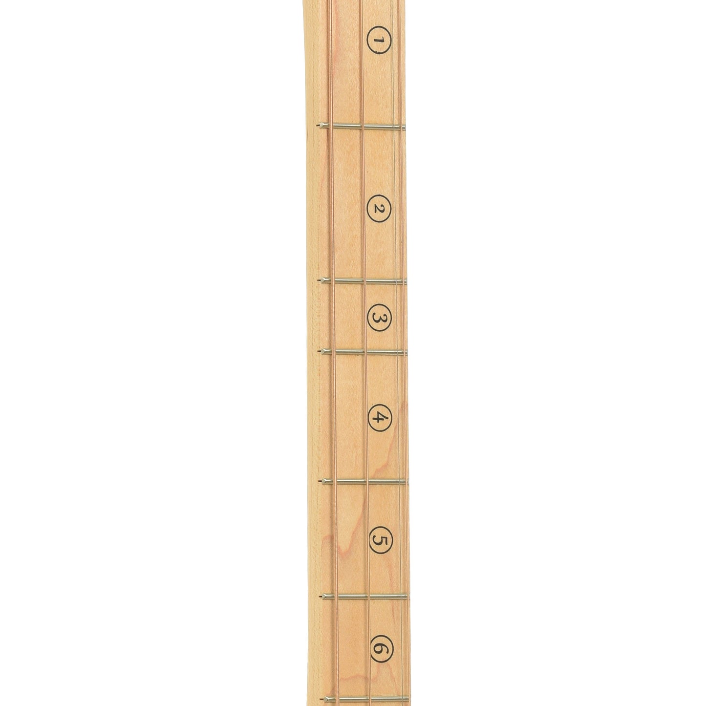Fretboard of Seagull M4 "Merlin G" 4-String Diatonic Acoustic Instrument 