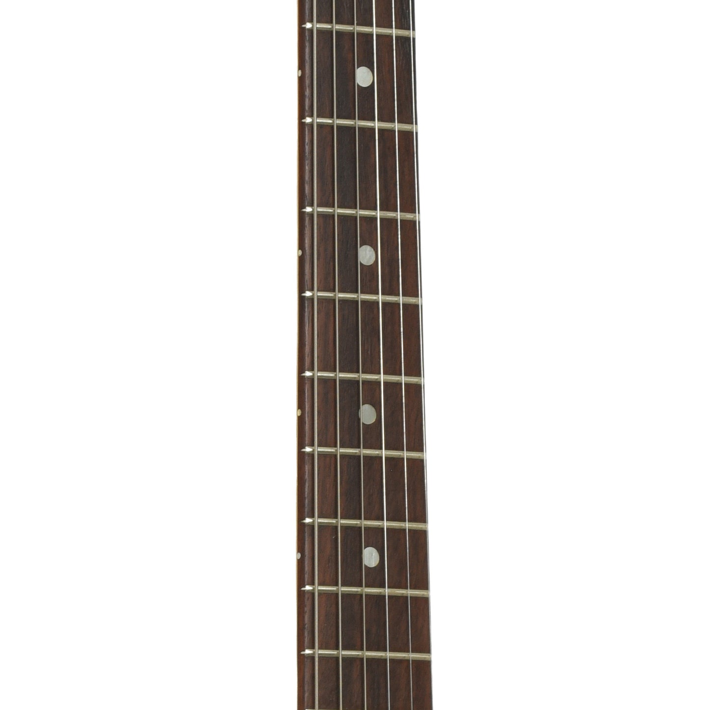Fretboard of Microfrets Stage II Electric Guitar 