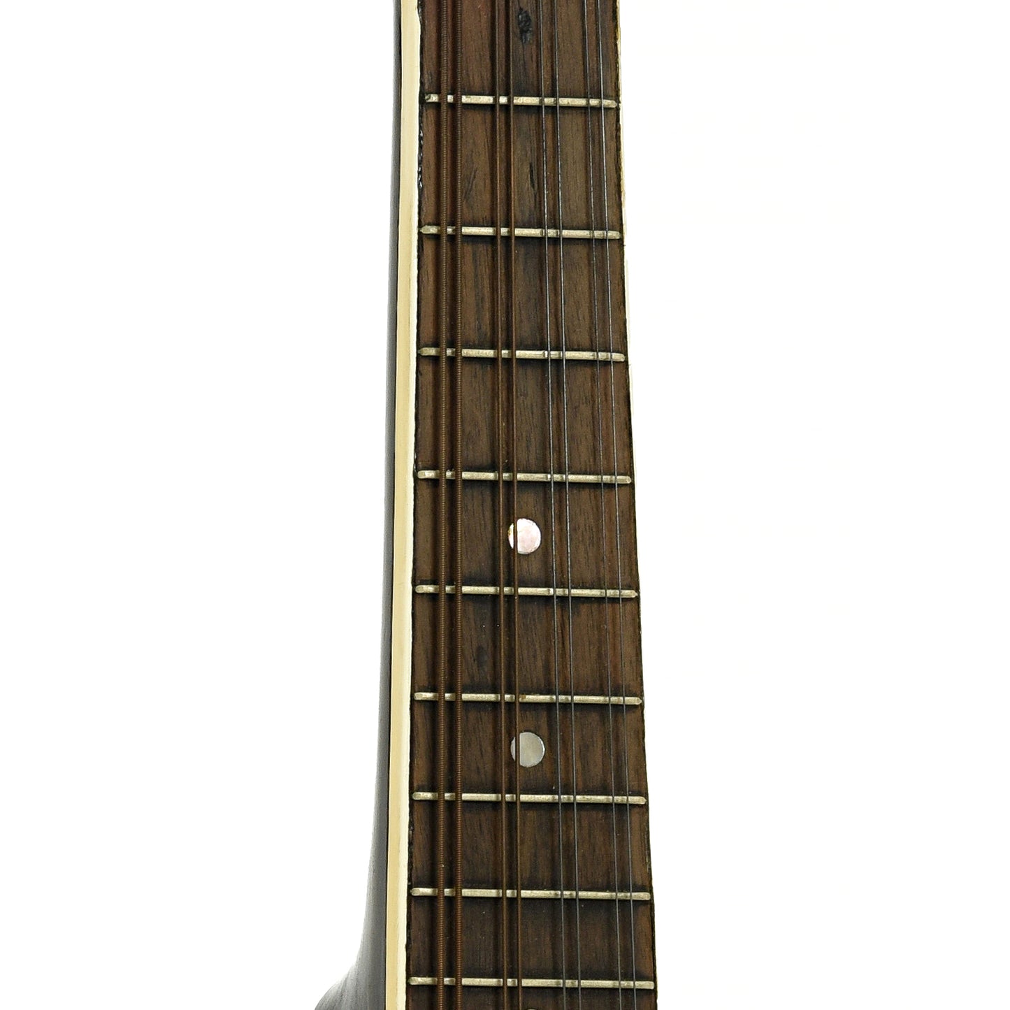 Fretboard of Dobro D-260 Resonator Mandolin