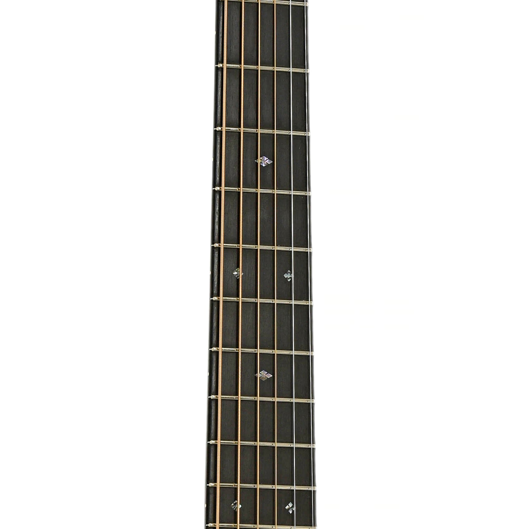 Fretboard of Martin Custom Shop D-28 Authentic, Madagascar Rosewood, Acoustic Guitar & Case