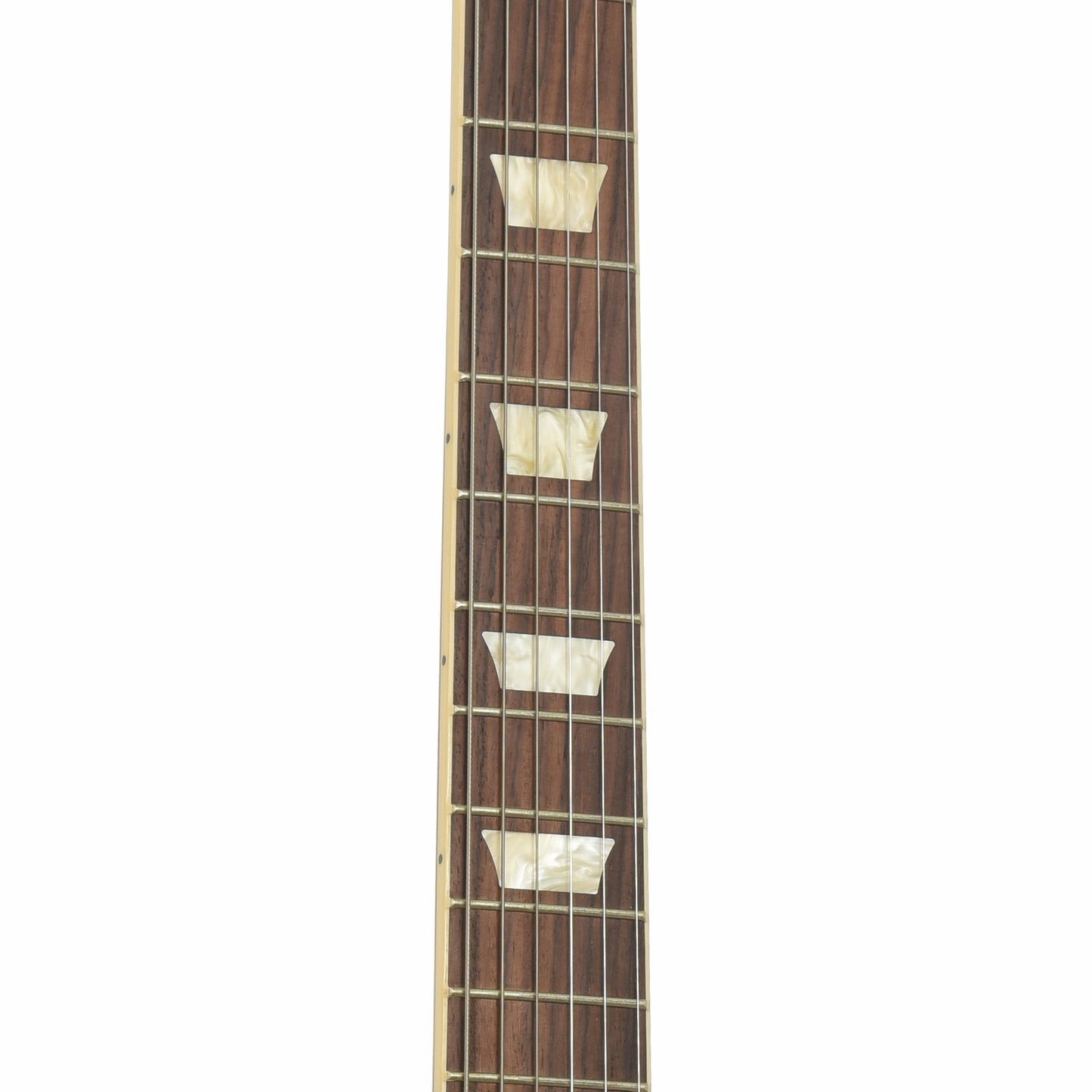 fretboard of Gibson Les Paul Standard 50s Figured Electric Guitar