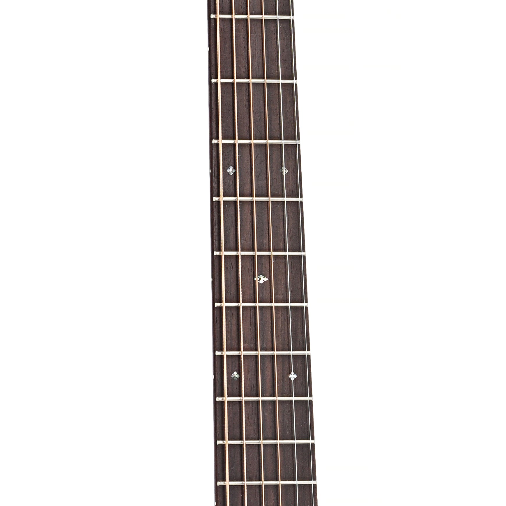 fretboard of Martin 000-15M Mahogany Guitar