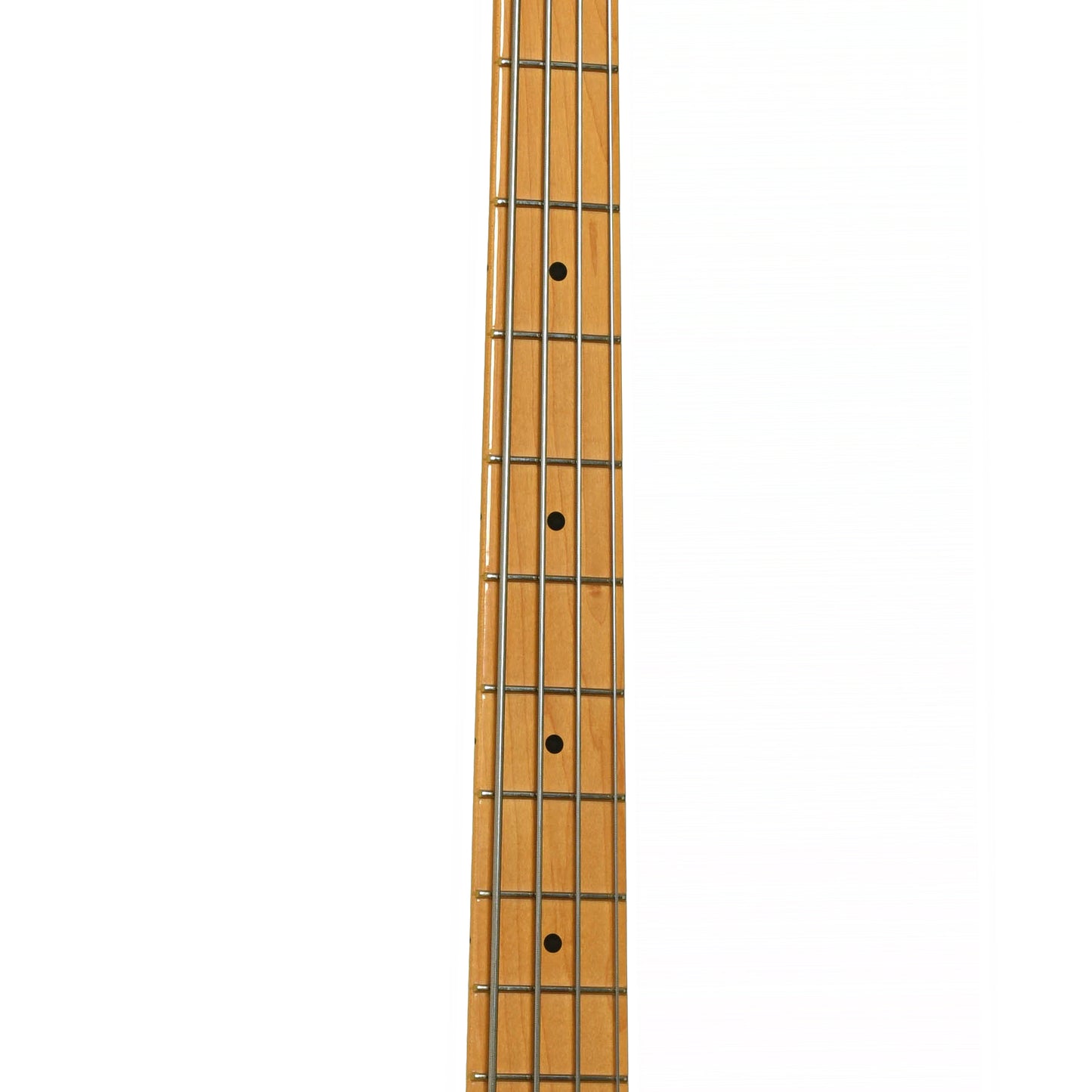 Fretboard of Fender American Professional II Precision Electric Bass 