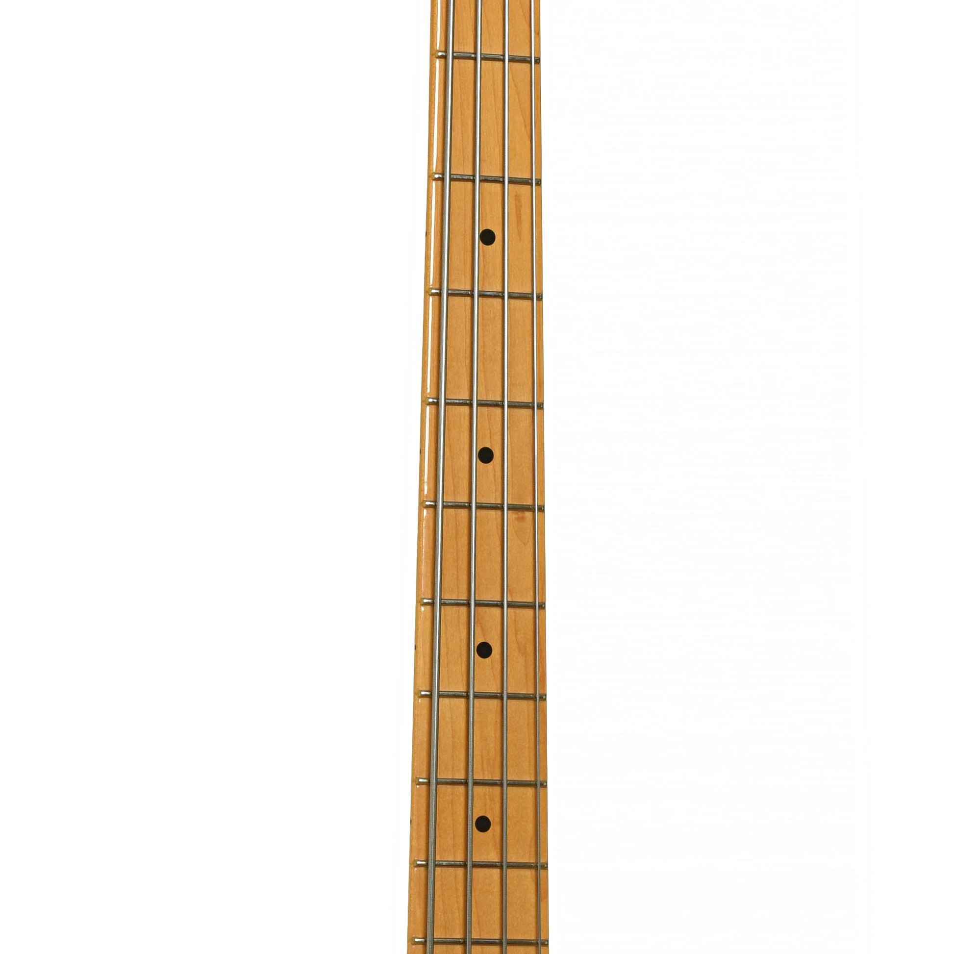 Fretboard of Fender American Professional II Precision Electric Bass 