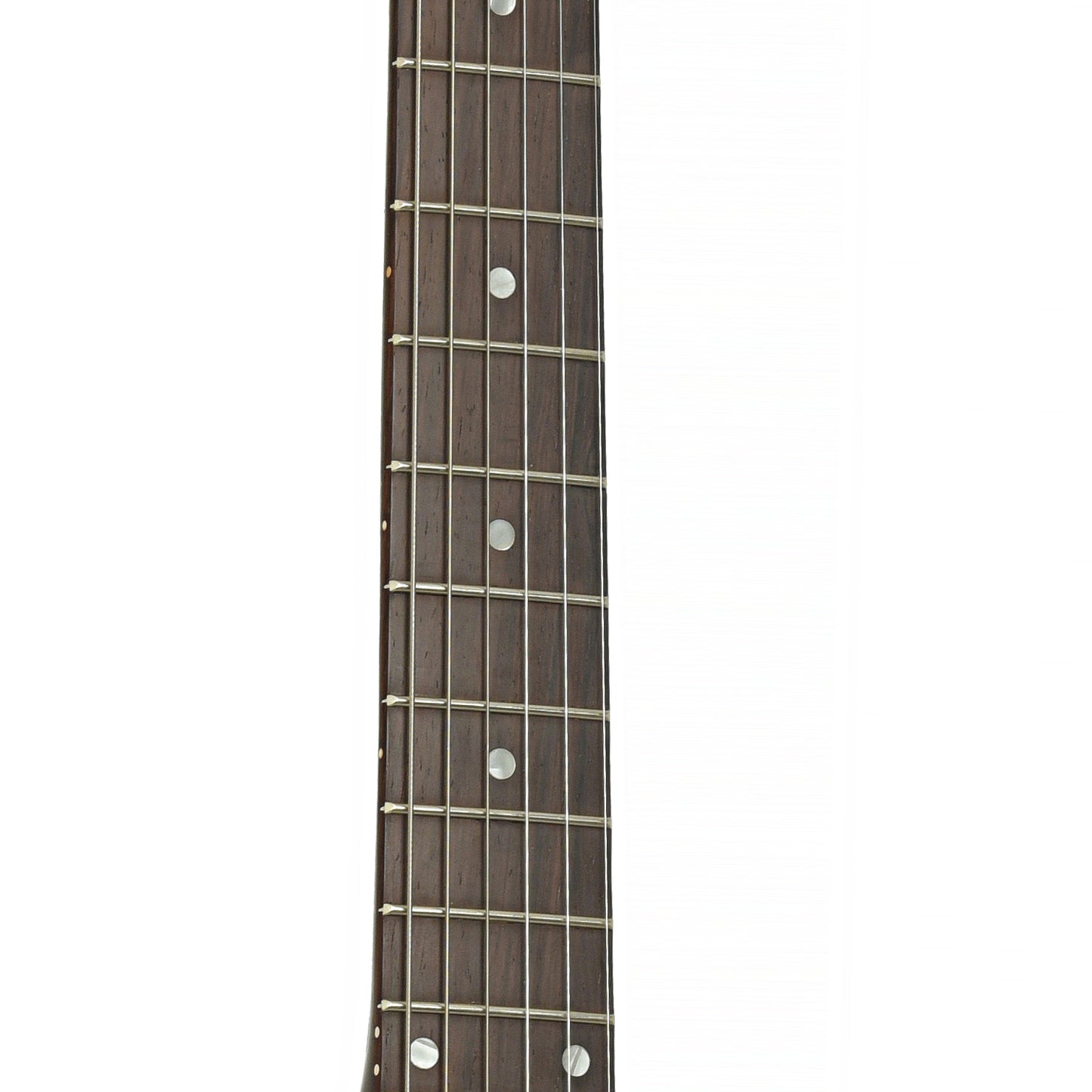 Fretboard of Gibson ES-125 Hollowbody Electric Guitar
