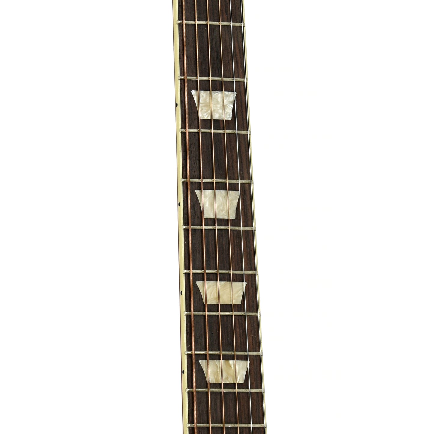 Fretboard of Gibson Les Paul Parlor Acoustic-Electric Guitar 
