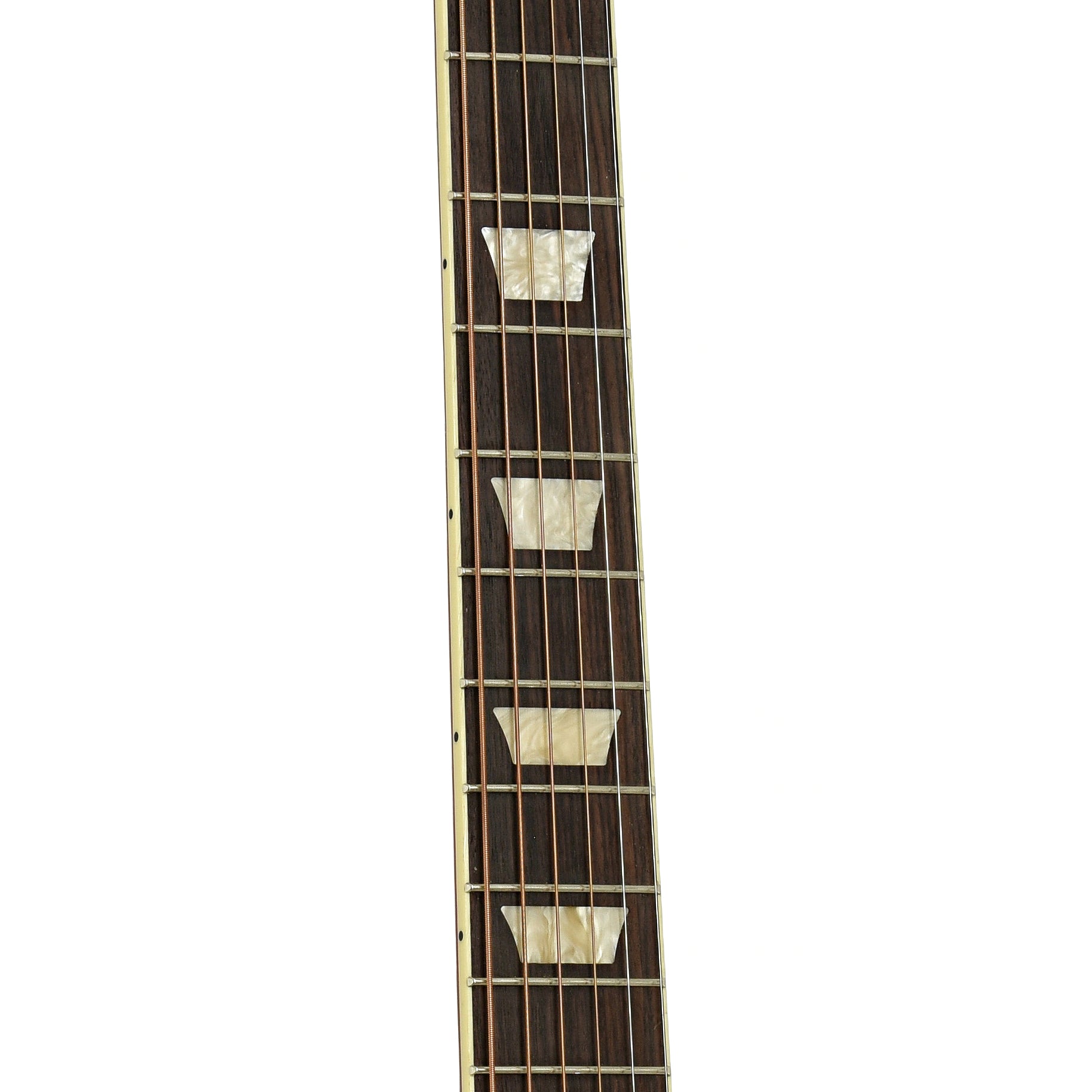 Fretboard of Gibson Les Paul Parlor Acoustic-Electric Guitar 