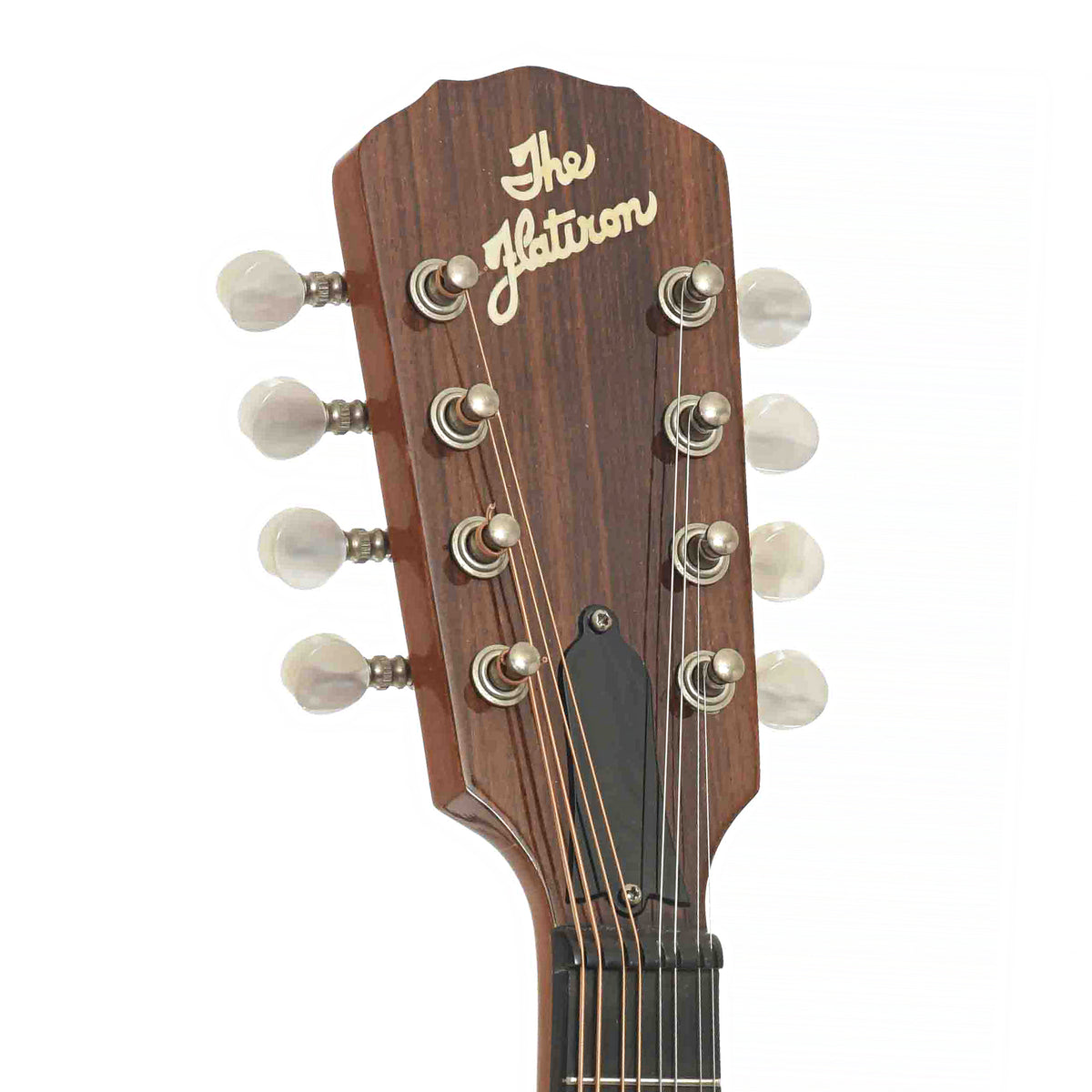 Front headstock of Flatiron 3MC Mandolin