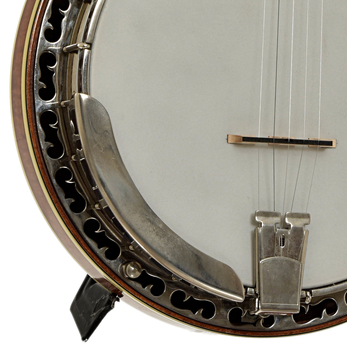 Armrest of Ome Juggernaut Resonator Banjo