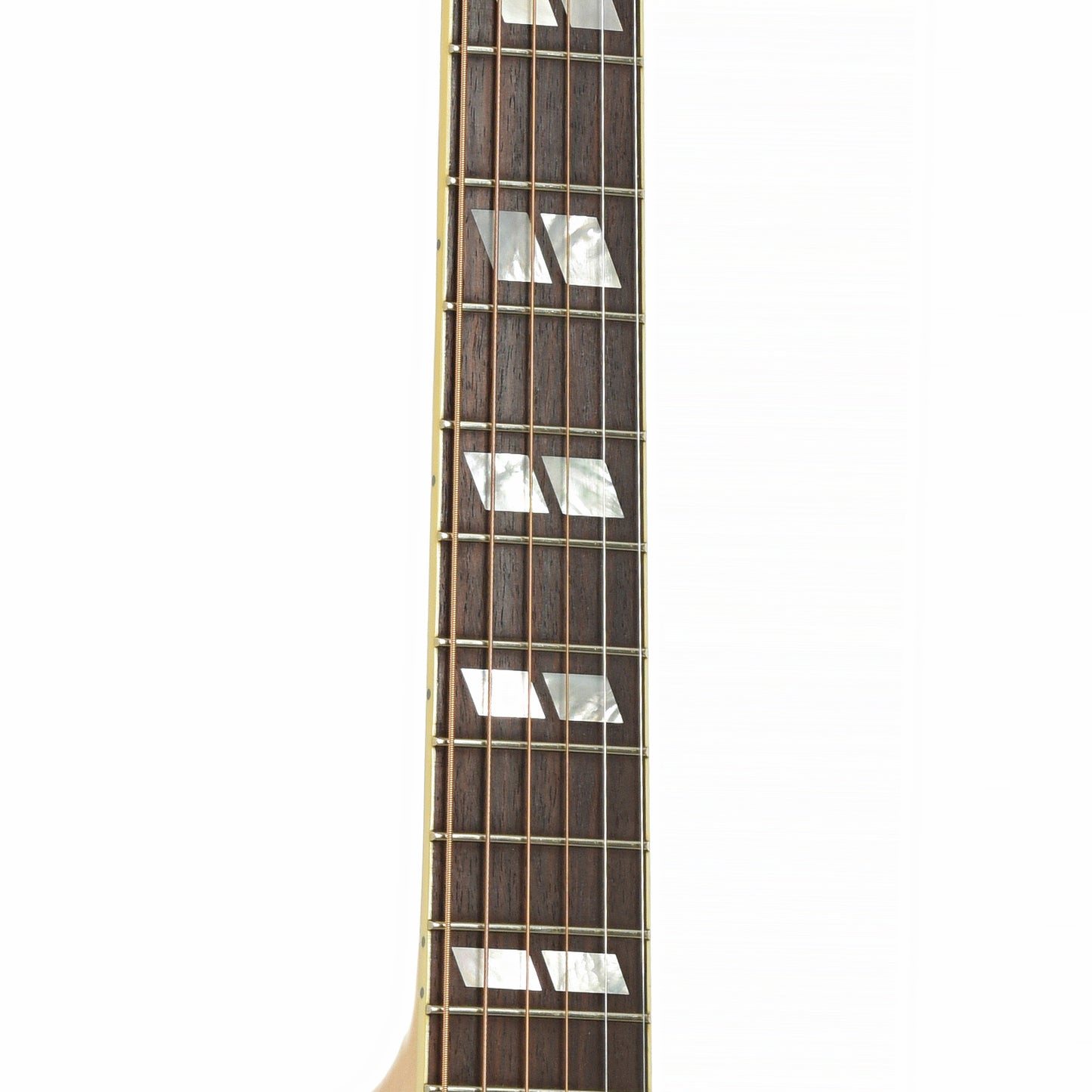 Fretboard of Gibson J-165 EC Acoustic-Electric Guitar 