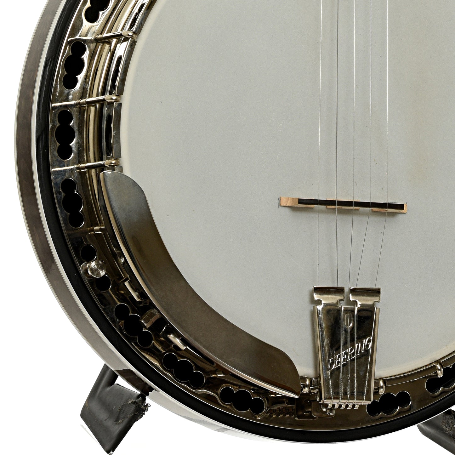 Armrest of Deering Maple Blossom Resonator Banjo