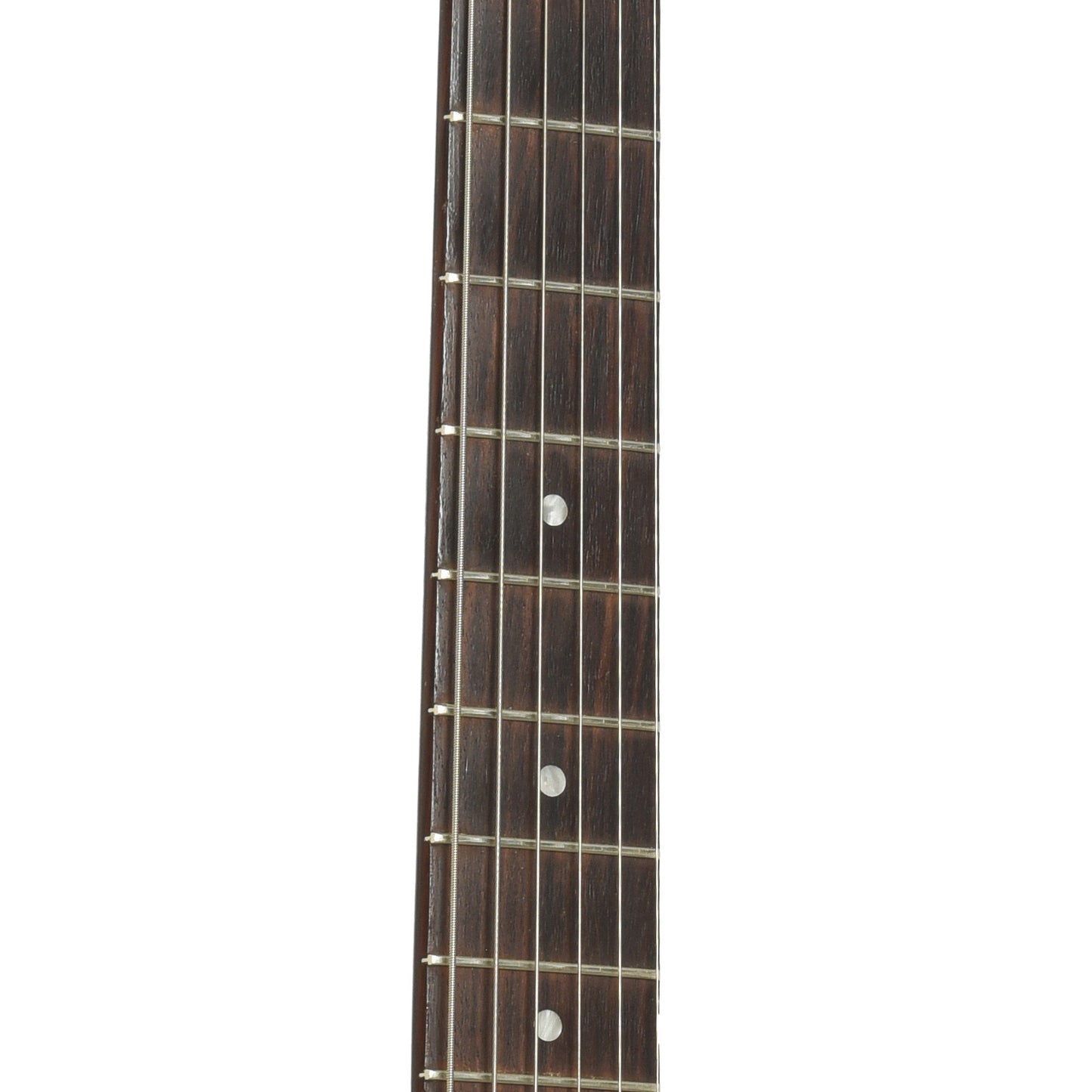 Fretboard of Dobro F-60 Roundneck Resonator Guitar 