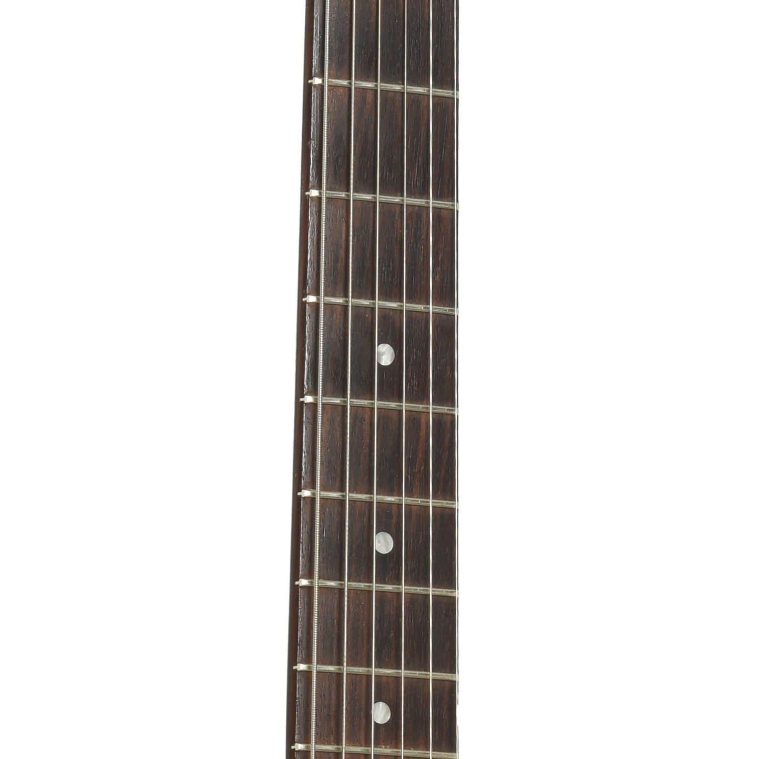 Fretboard of Dobro F-60 Roundneck Resonator Guitar 