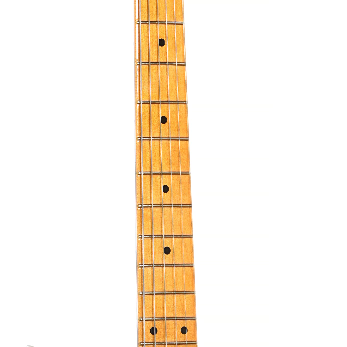 fretboard of Fender American Vintage II 1957 Stratocaster, 2-Color Sunburst
