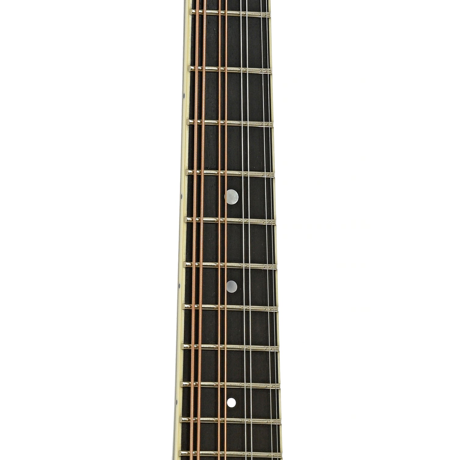 Fretboard of Collings MT2 A-Style Mandolin Sunburst Finish