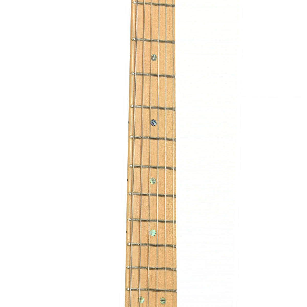 Fretboard of Fender American Deluxe Telecaster Electric Guitar