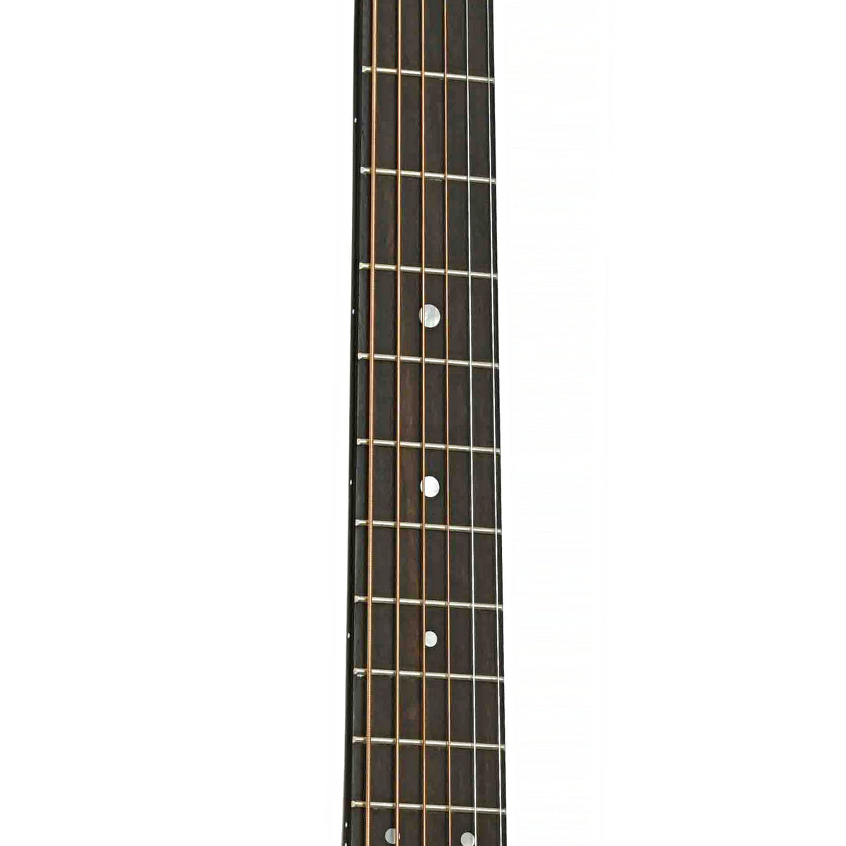 Fretboard of Martin DSS-16E Acoustic Guitar & Gigbag, Cherry Cola