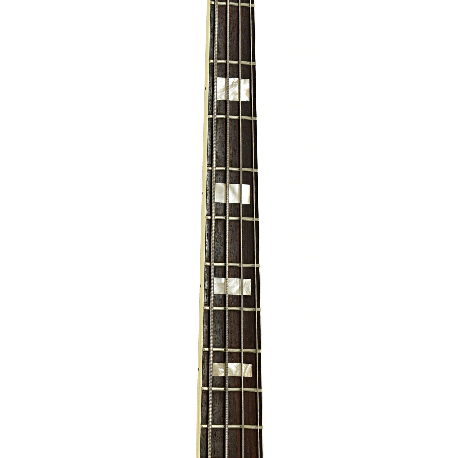 Fretboard of Fender Jazz 4-String Electric Bass