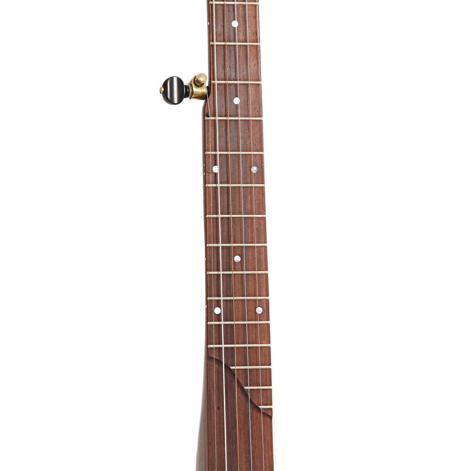 Fretboard of Cedar Mountain Dobson 5-1/2 LoJo Openback Banjo
