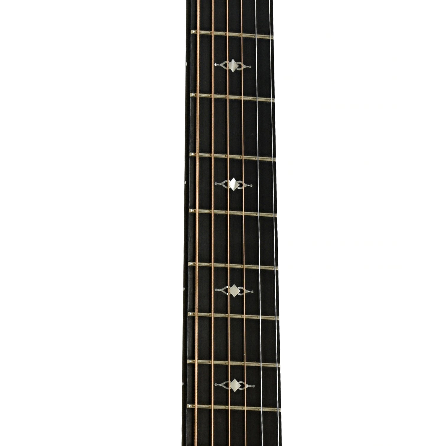 Fretboard of Taylor 312ce V-Class Acoustic Guitar 
