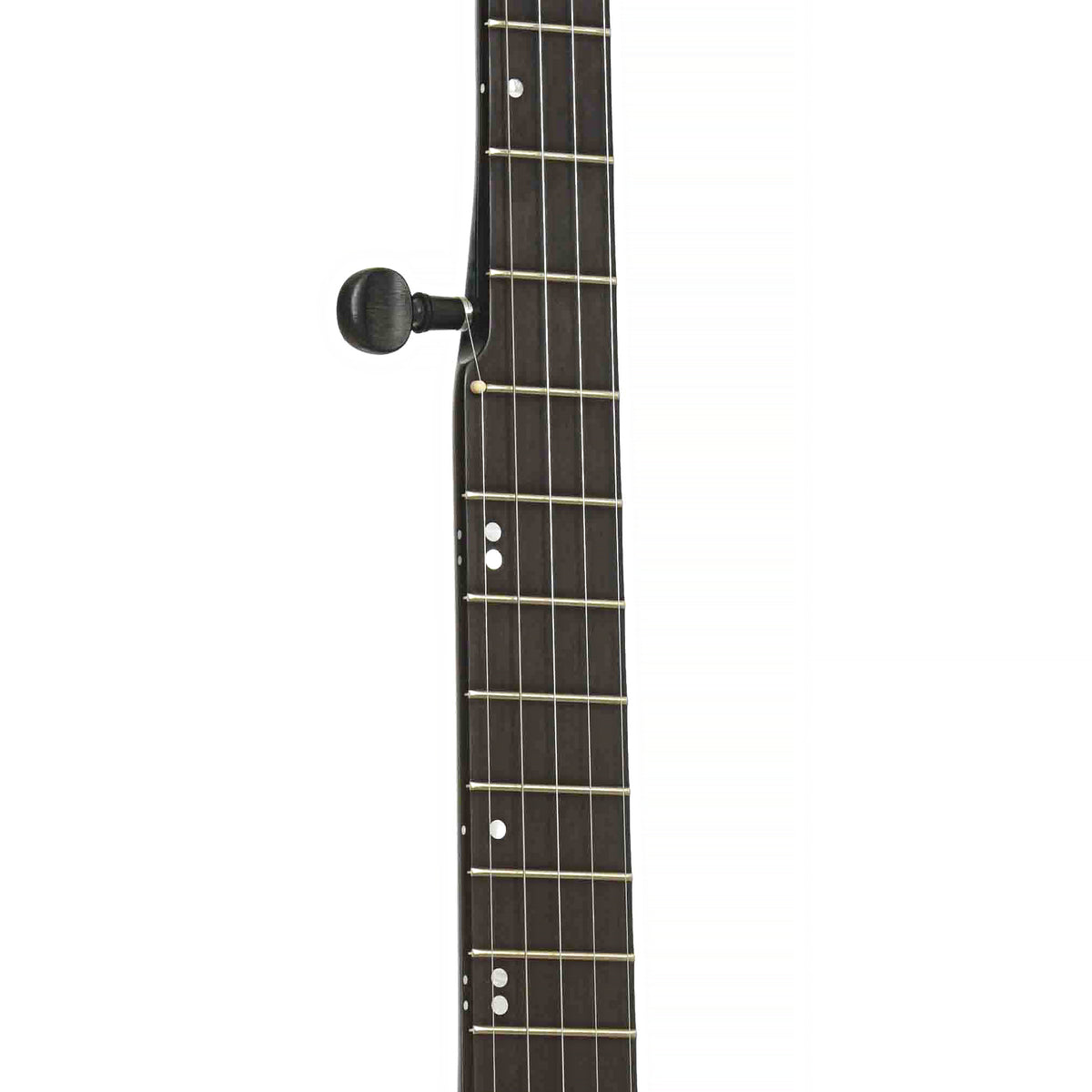 Fretboard of Chuck Lee Ovilla 12in Openback Banjo & Case, 878
