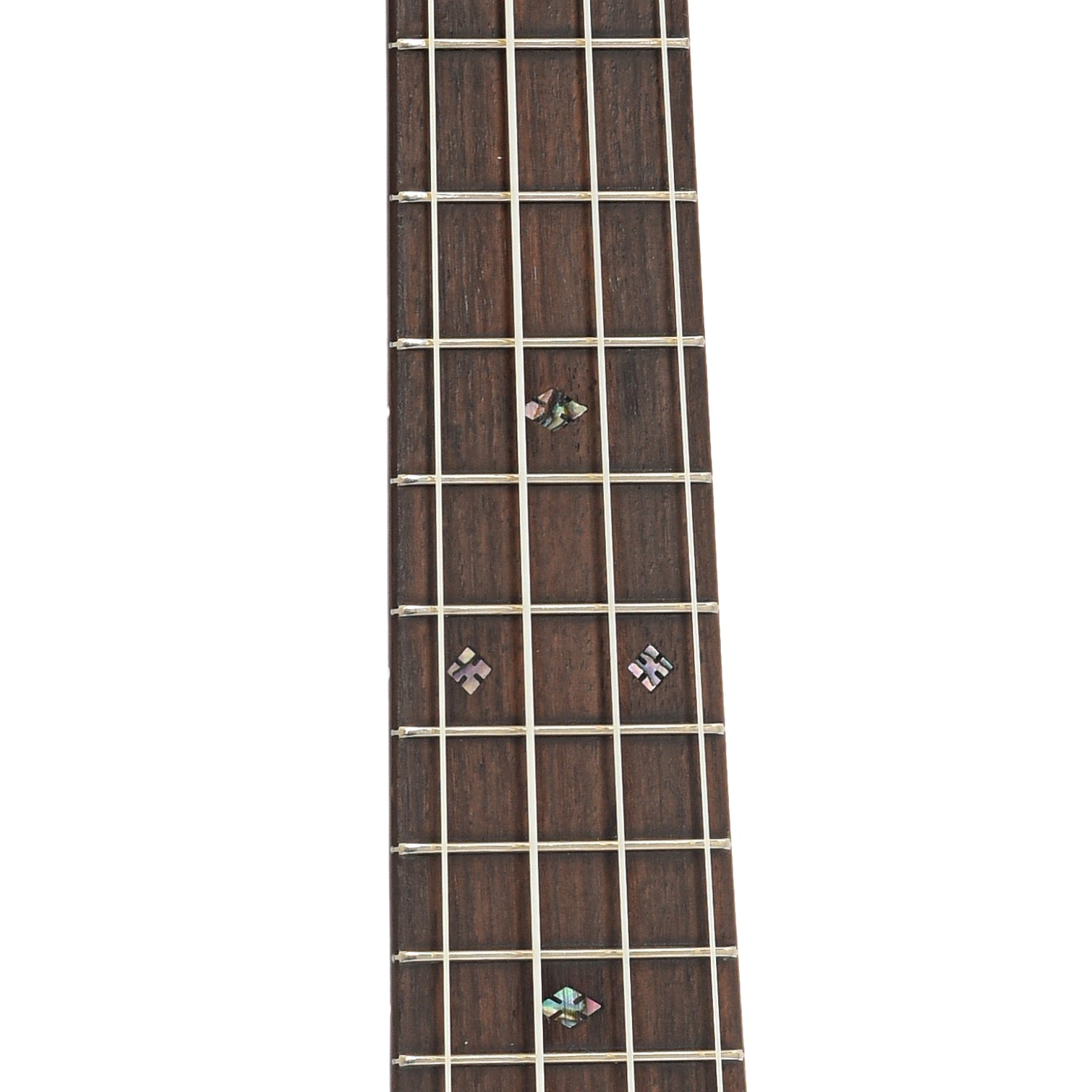 Fretboard of Eastman EU3C Concert Ukulele