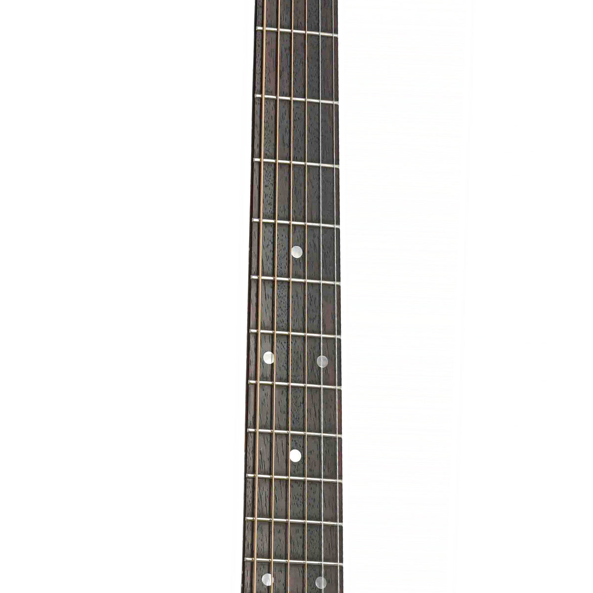 Fretboard of Recording King RD-318 Acoustic Guitar