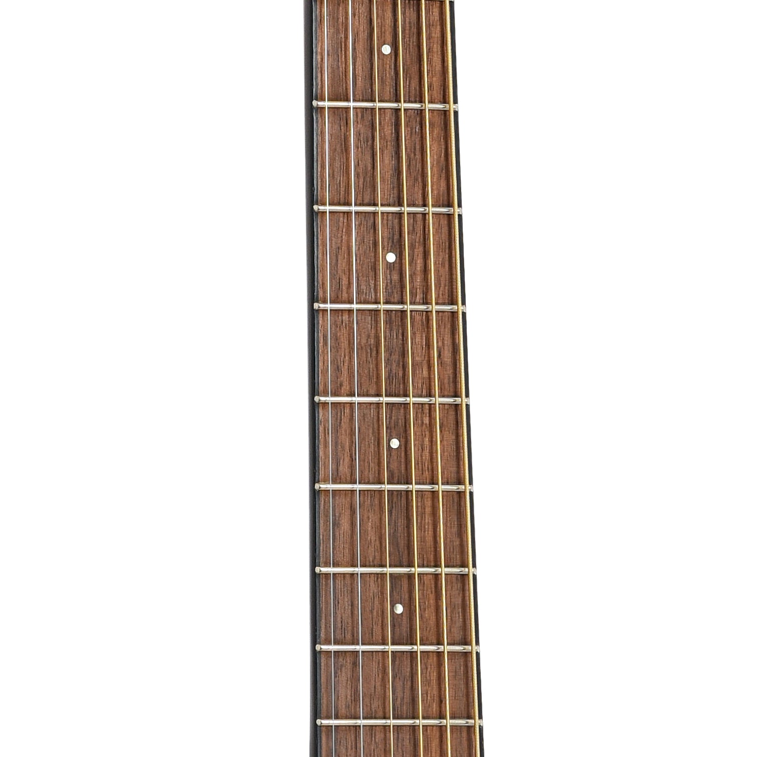 Fretboard of Fender CD-60S Left Handed Acoustic Guitar