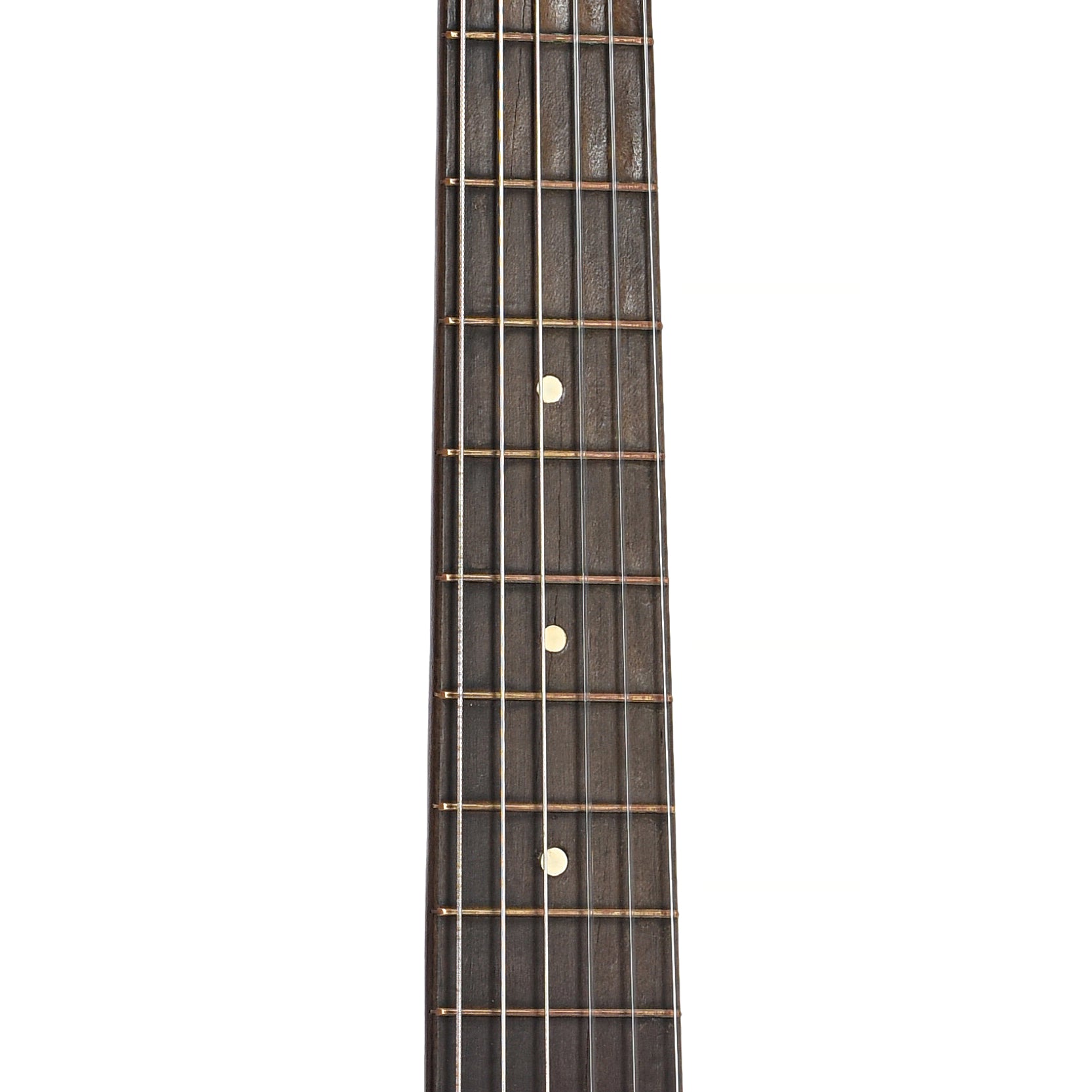 Fretboard of Slingerland May-Bell Style No.5 Parlor Guitar (1930s)