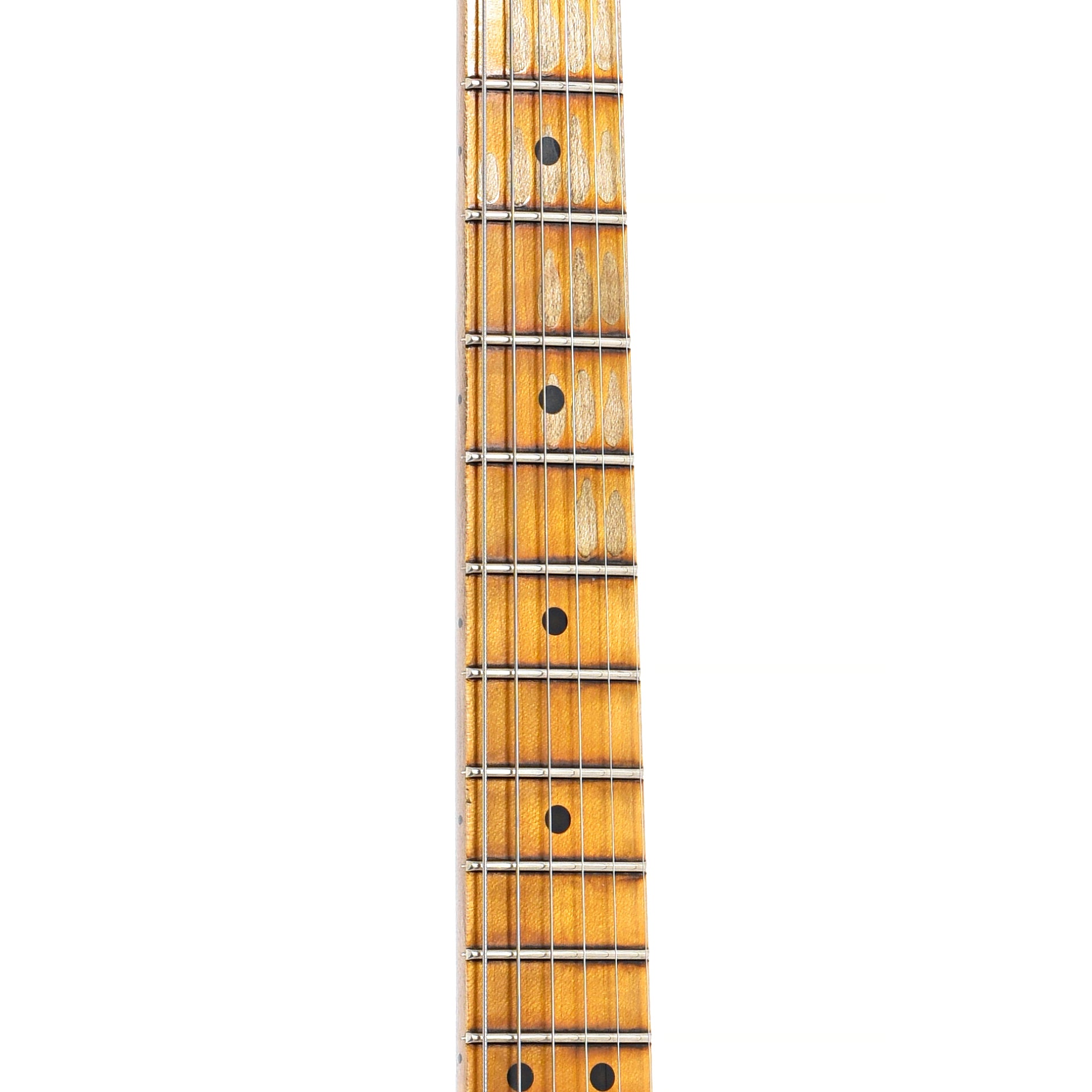 Fretboard of Fender Custom Shop Fat Head Relic Stratocaster Electric Guitar (2018)