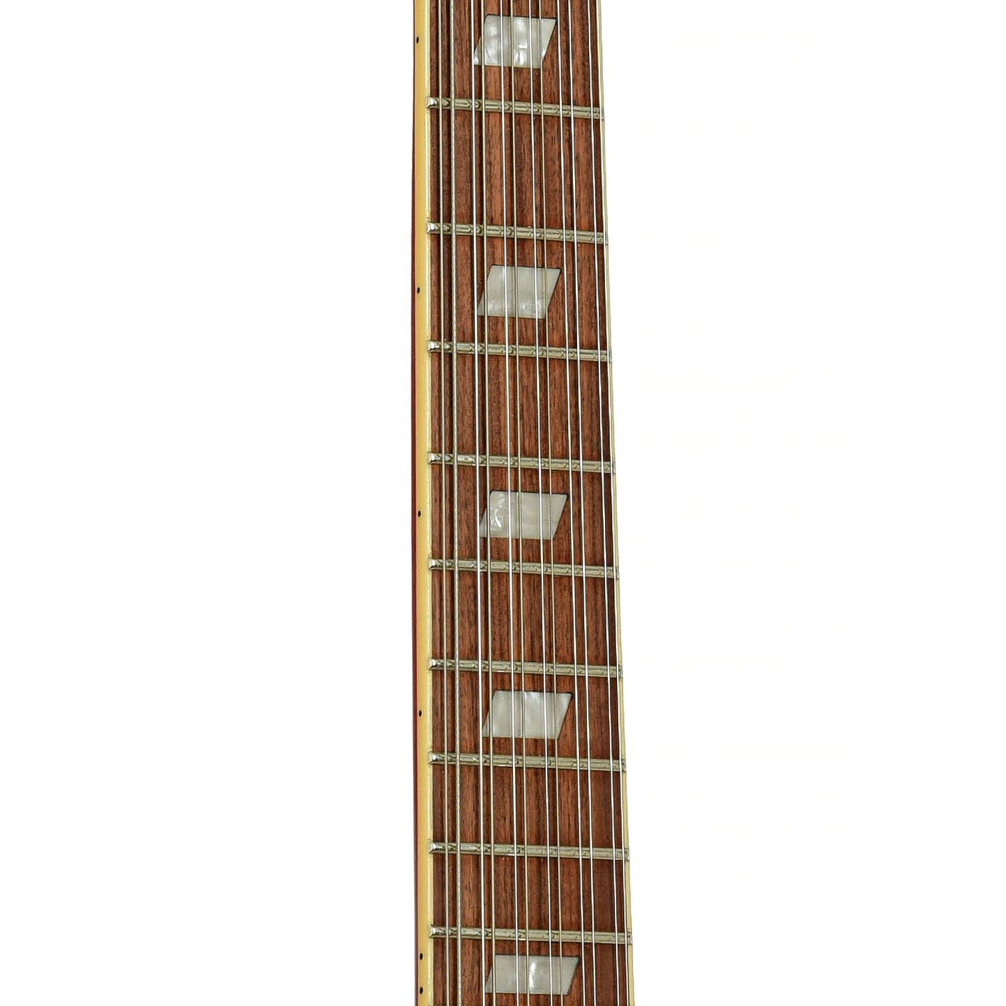 Fretboard of Epiphone E360-12  Riviera-12 Hollowbody Electric Guitar