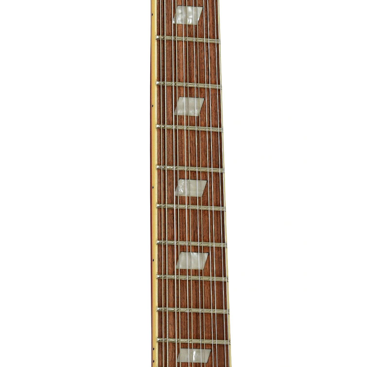 Fretboard of Epiphone E360-12  Riviera-12 Hollowbody Electric Guitar