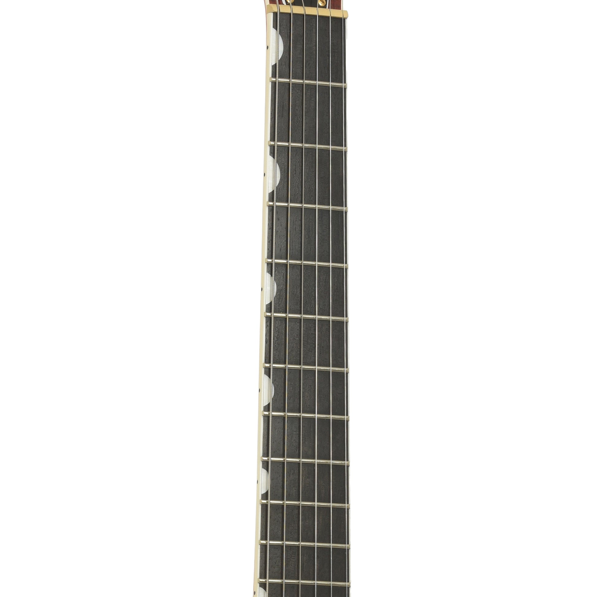 Fretboard of Gretsch G6120TFM Players Edition Nashville Hollowbody Electric Guitar