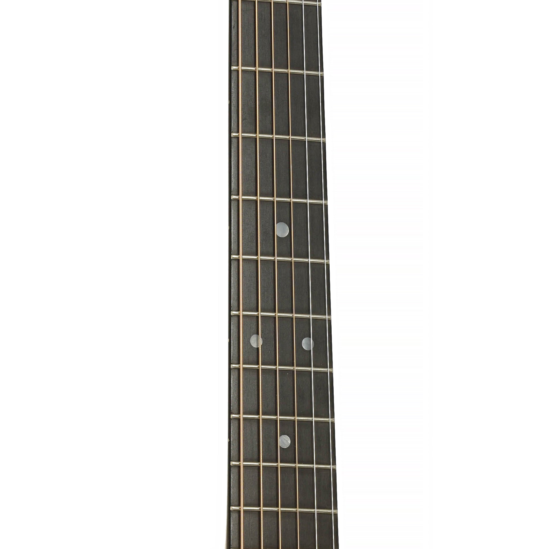 Fretboard of Cirrus Walnut C Parlor Acoustic Guitar 