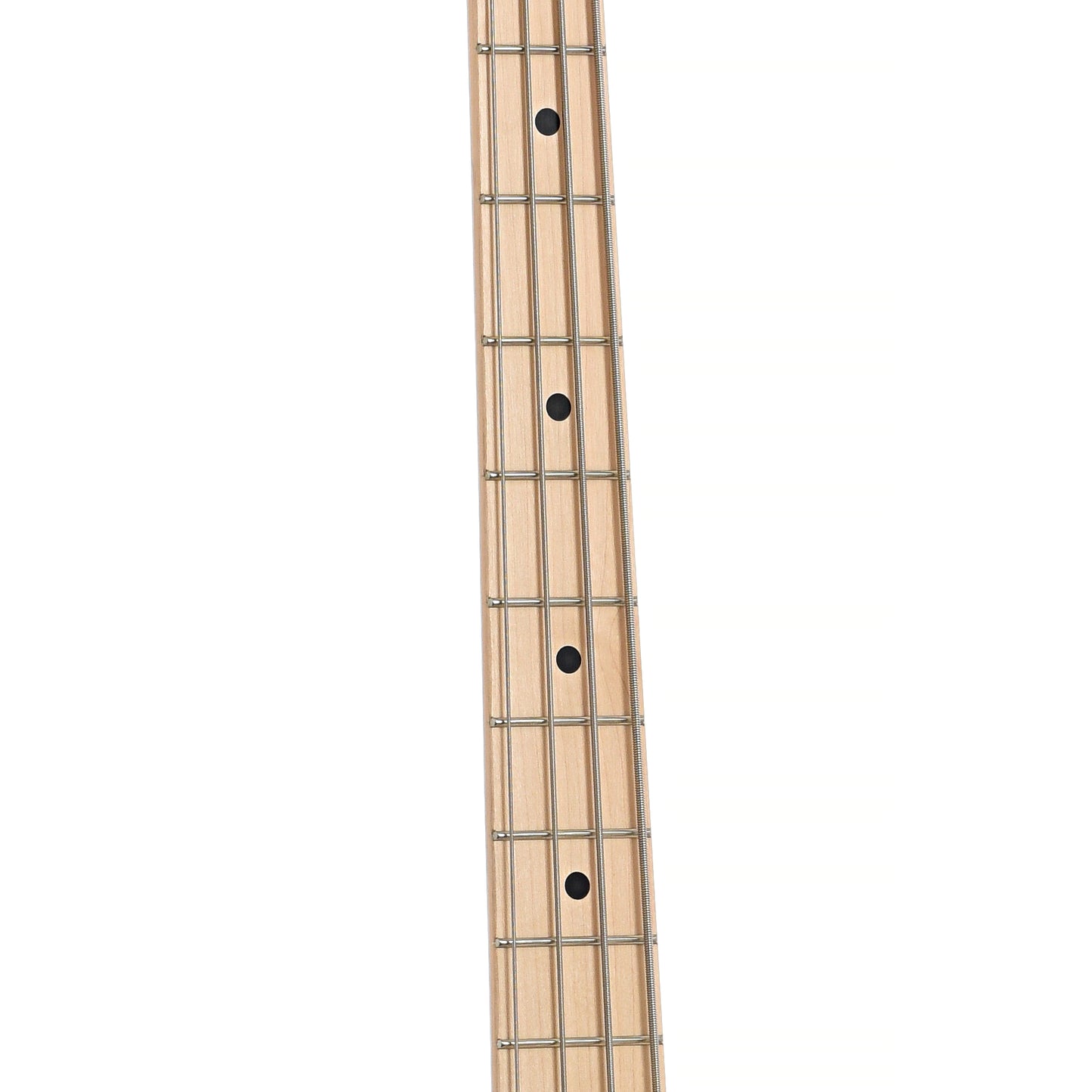Fretboard of Sterling by Music Man RAY4LH Left Handed 4-String Bass, Chopper Blue